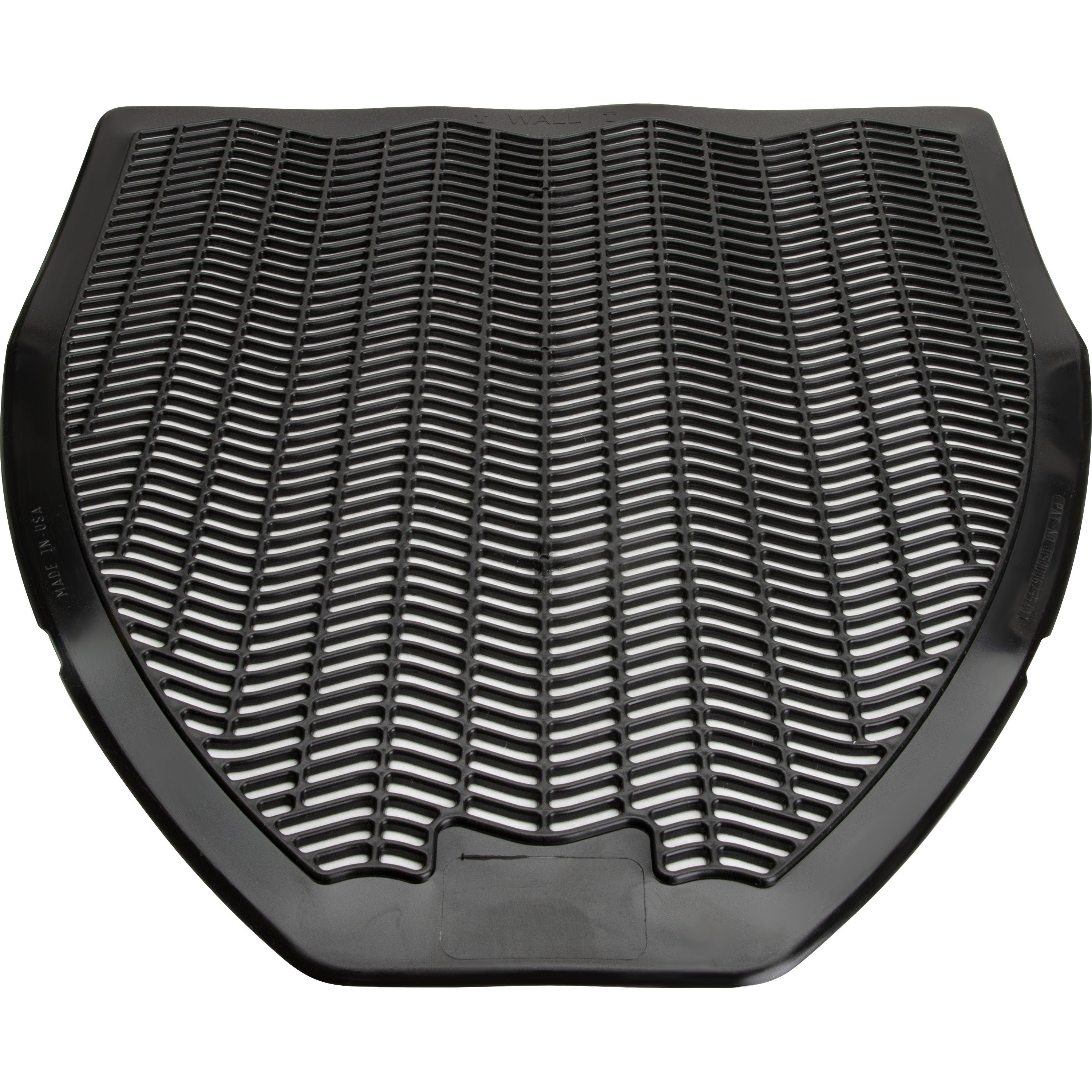 Genuine Joe Deodorizing Urinal Z-Mat - Lasts upto 6 Weeks - 1 Each - Black -