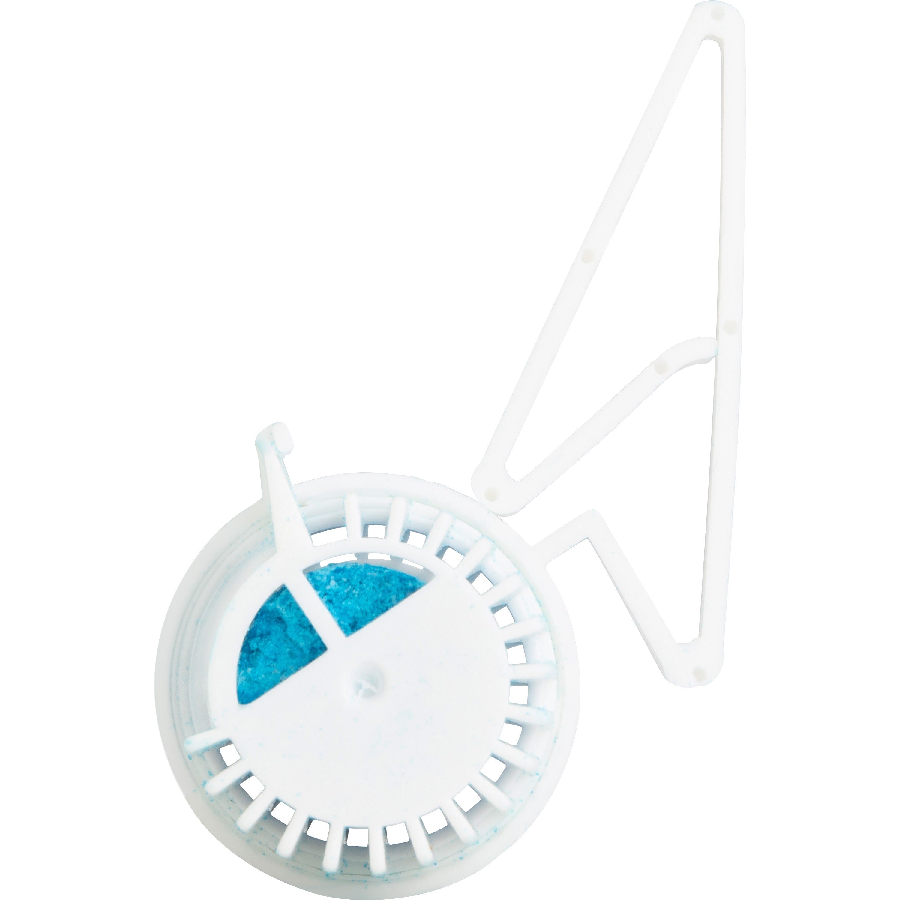 Genuine Joe Non-Para Rim Hanger - Lasts upto 30 Days - Water Soluble, Non-para Deodorizer, Acid-free - 12 / Box - Blue -