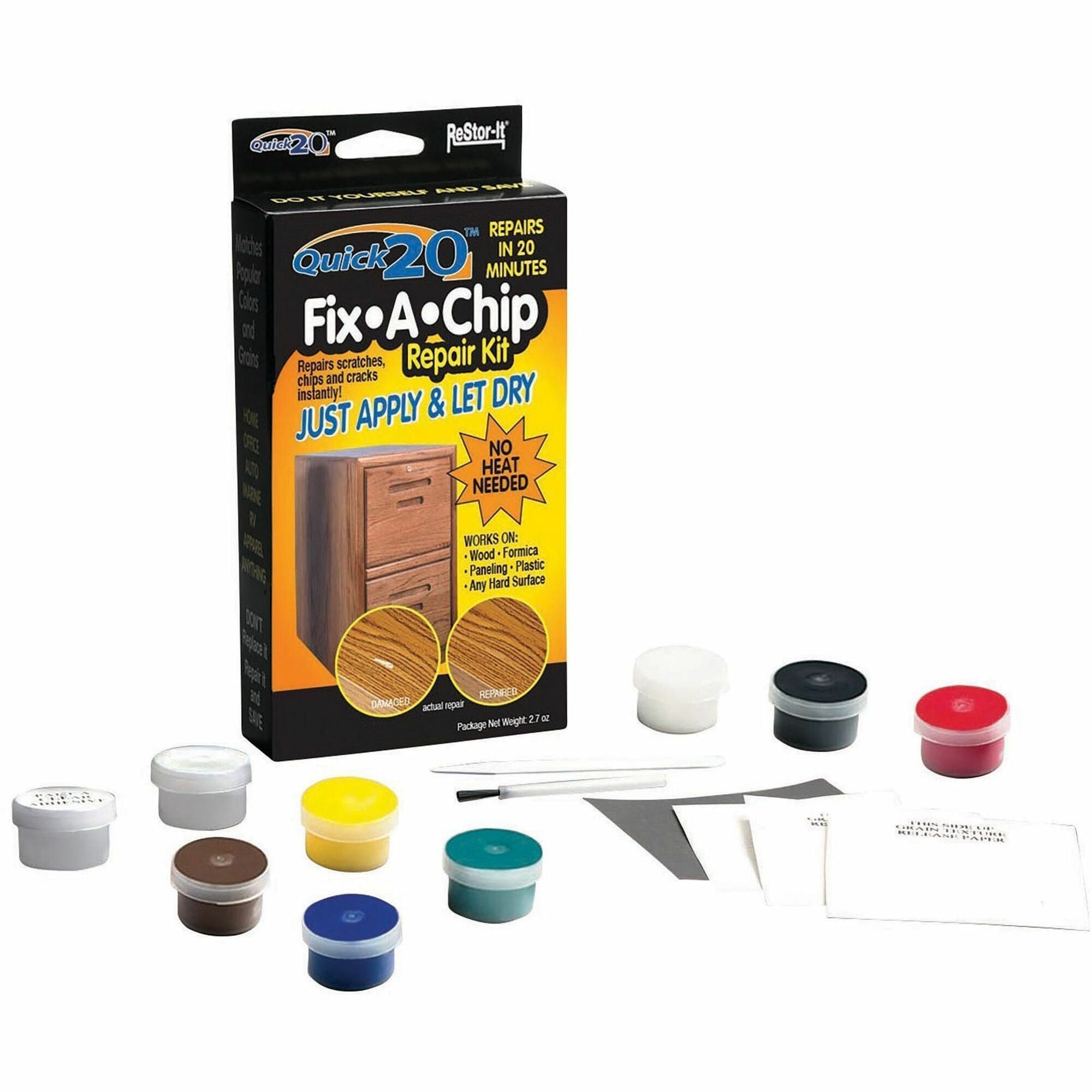 ReStor-it Quick 20 Fix-A-Chip Repair Kit - 1 / Kit -