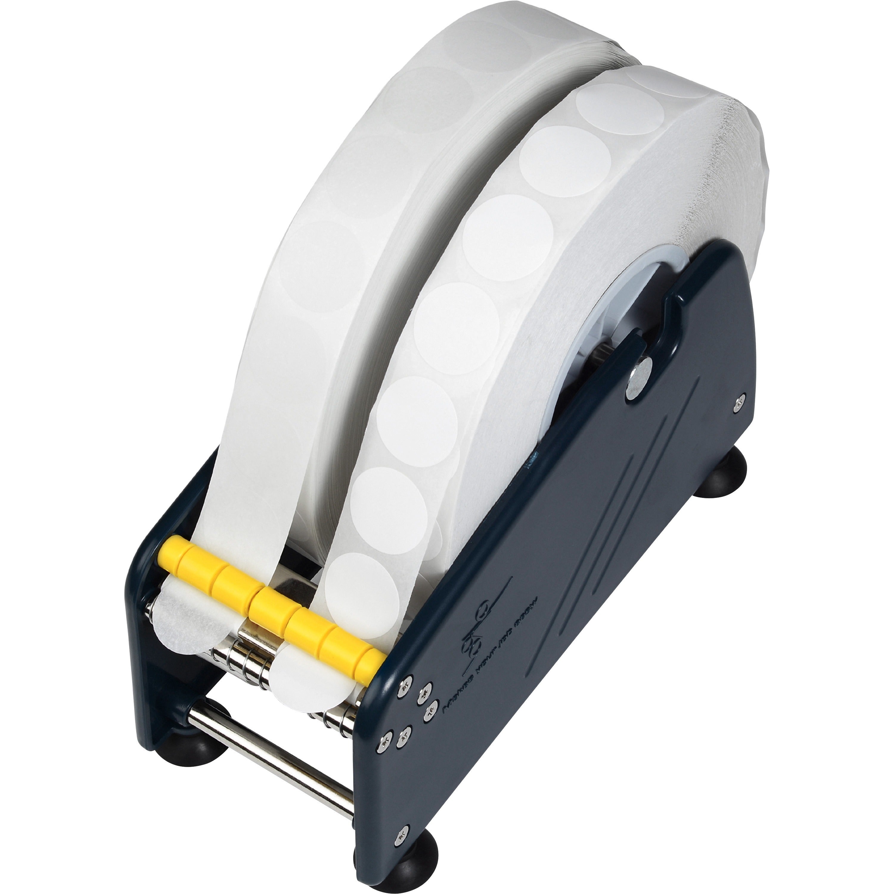 Tatco Adhesive-backed Mailing Seals - - Height1" Diameter - Circle - White - 5000 / Roll - 5000 / Roll -