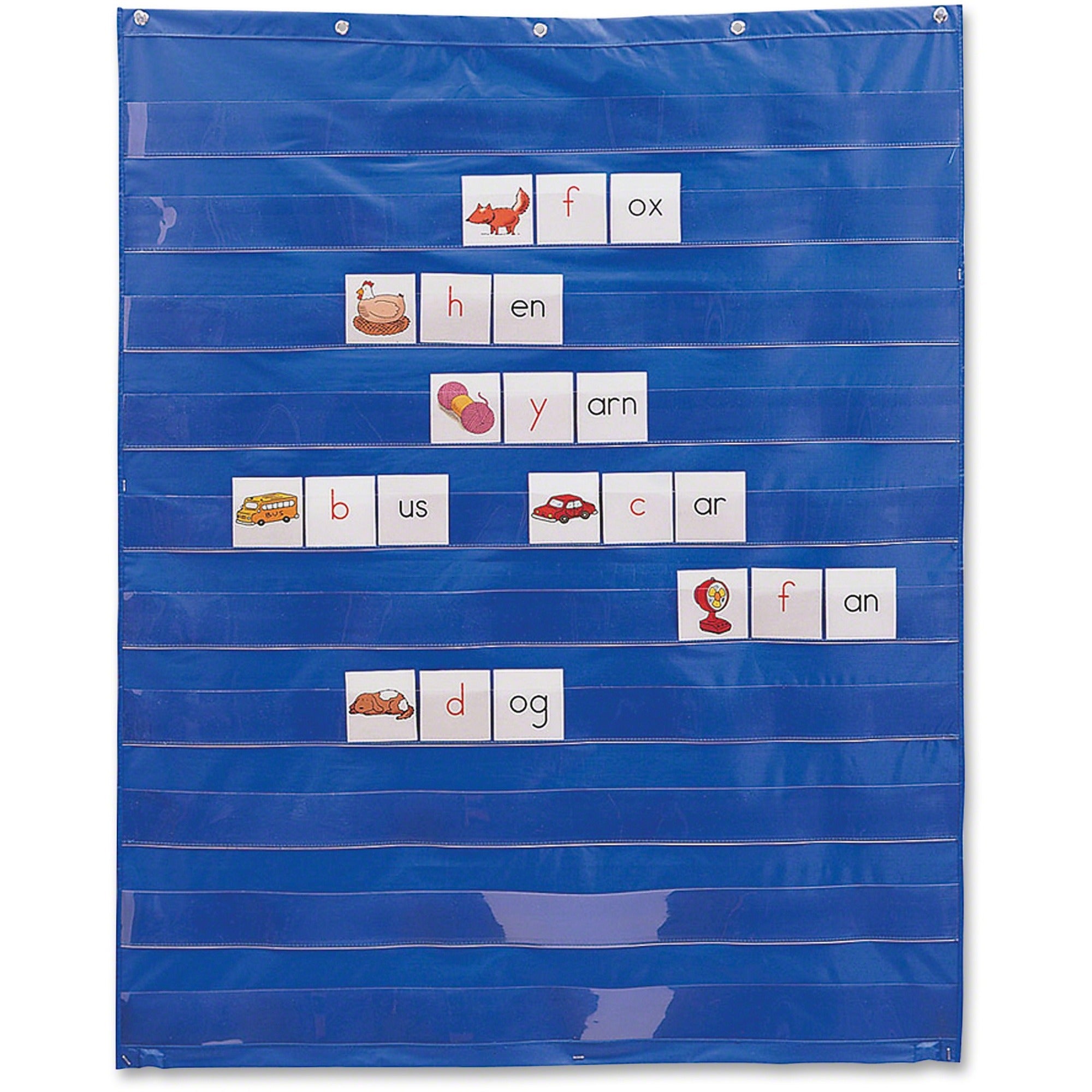 Learning Resources Standard Pocket Chart - 3-10 Year - 1 Each -