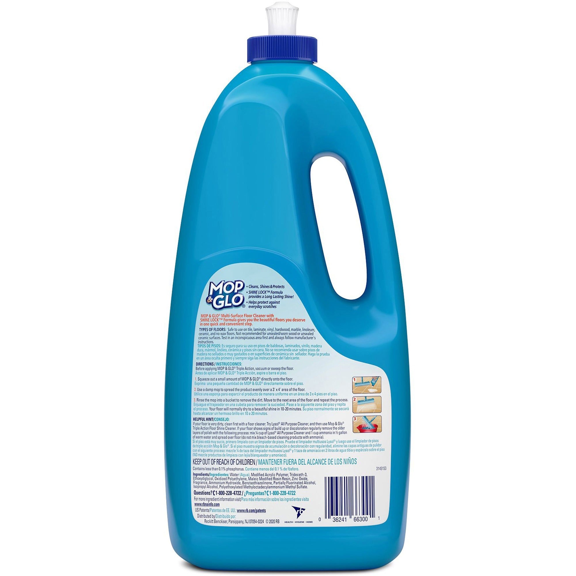 Mop & Glo One Step Cleaner, Sold as 1 Each - 2