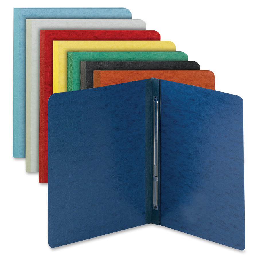 Smead Letter Recycled Fastener Folder - 3" Folder Capacity - 8 1/2" x 11" - 350 Sheet Capacity - 3" Expansion - 1 Fastener(s) - Pressboard - Bright Red - 100% Paper Recycled - 1 Each -