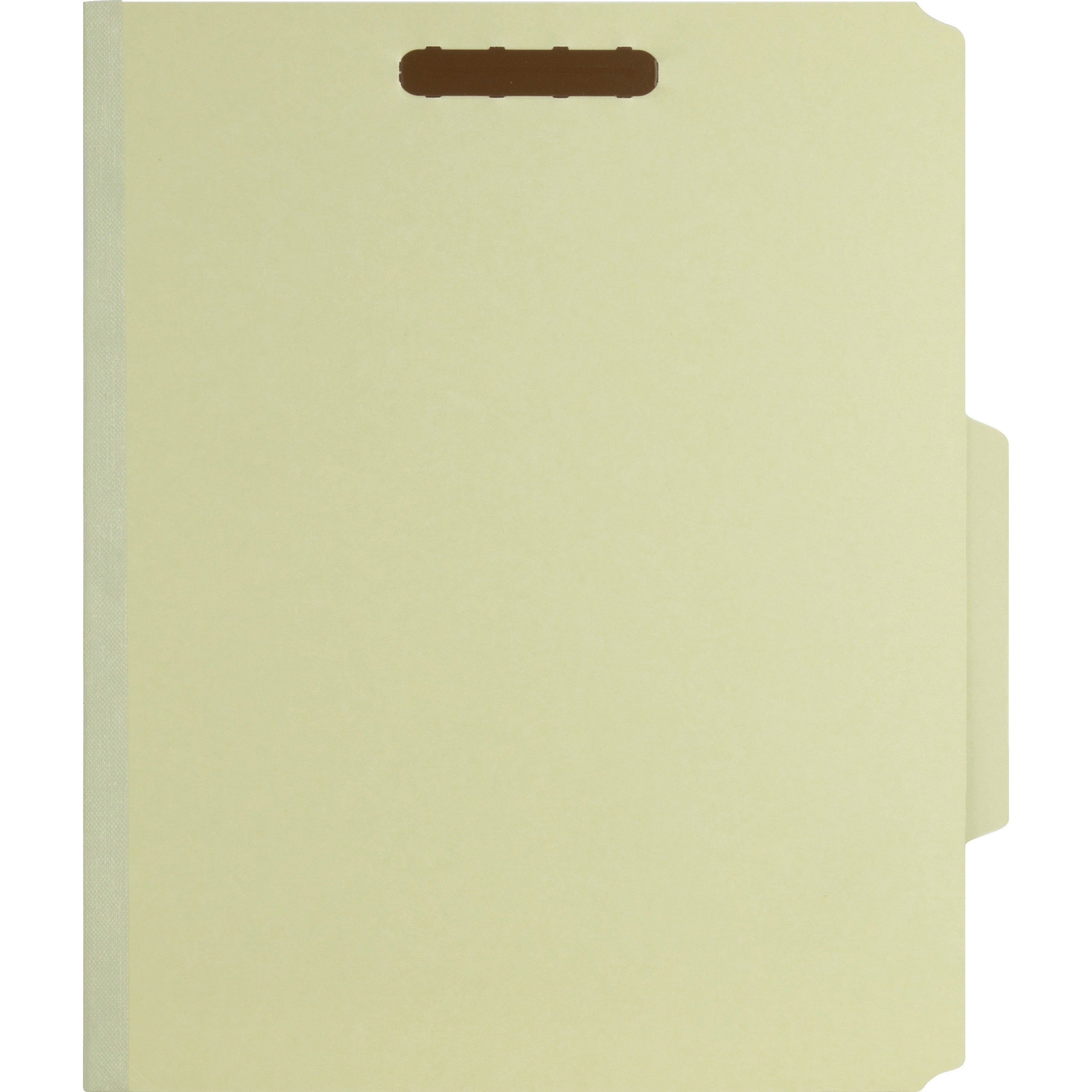 Nature Saver 2/5 Tab Cut Letter Recycled Classification Folder -