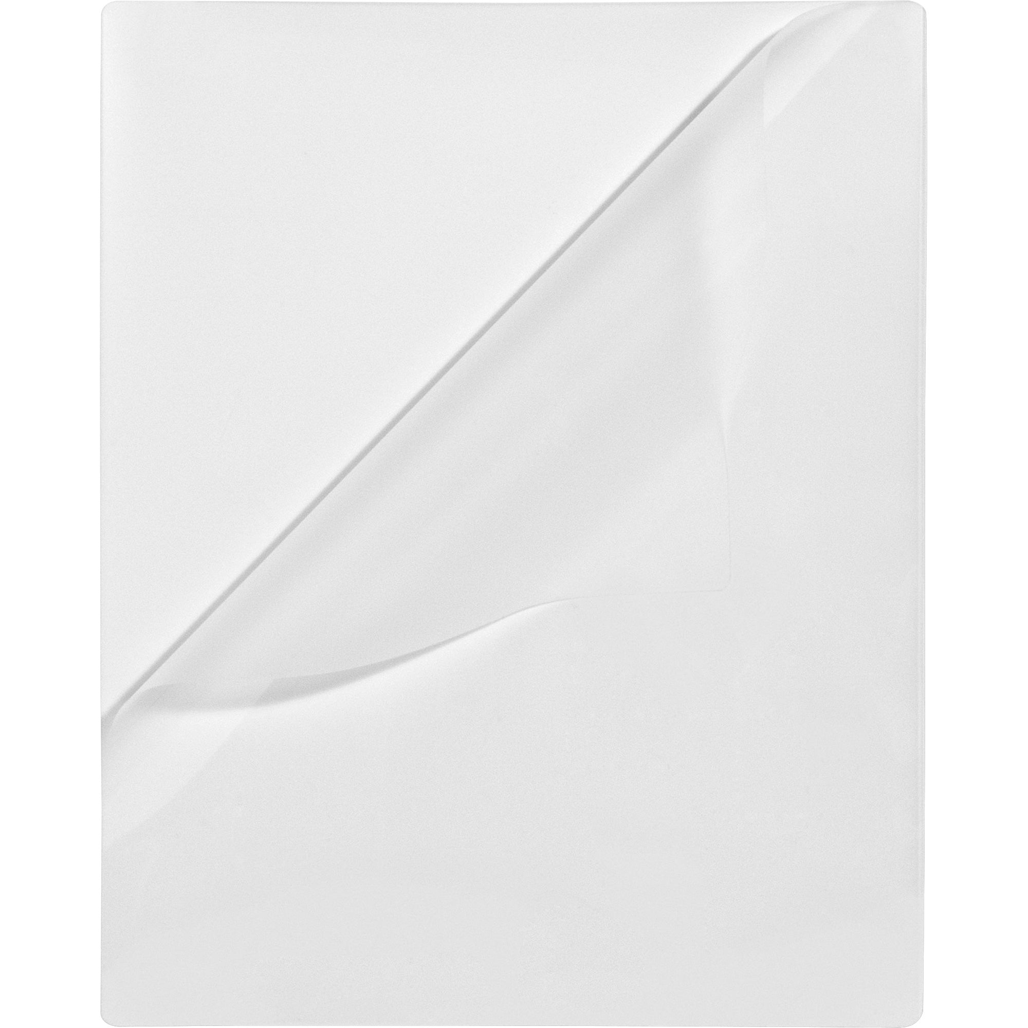 Business Source Laminating Pouches - Sheet Size Supported: Letter 8.50" Width x 11" Length - Laminating Pouch/Sheet Size: 9" Width x 11.50" Length x 5 mil Thickness - for Document, ID Badge, Photo, Recipe - Clear - 100 / Box -