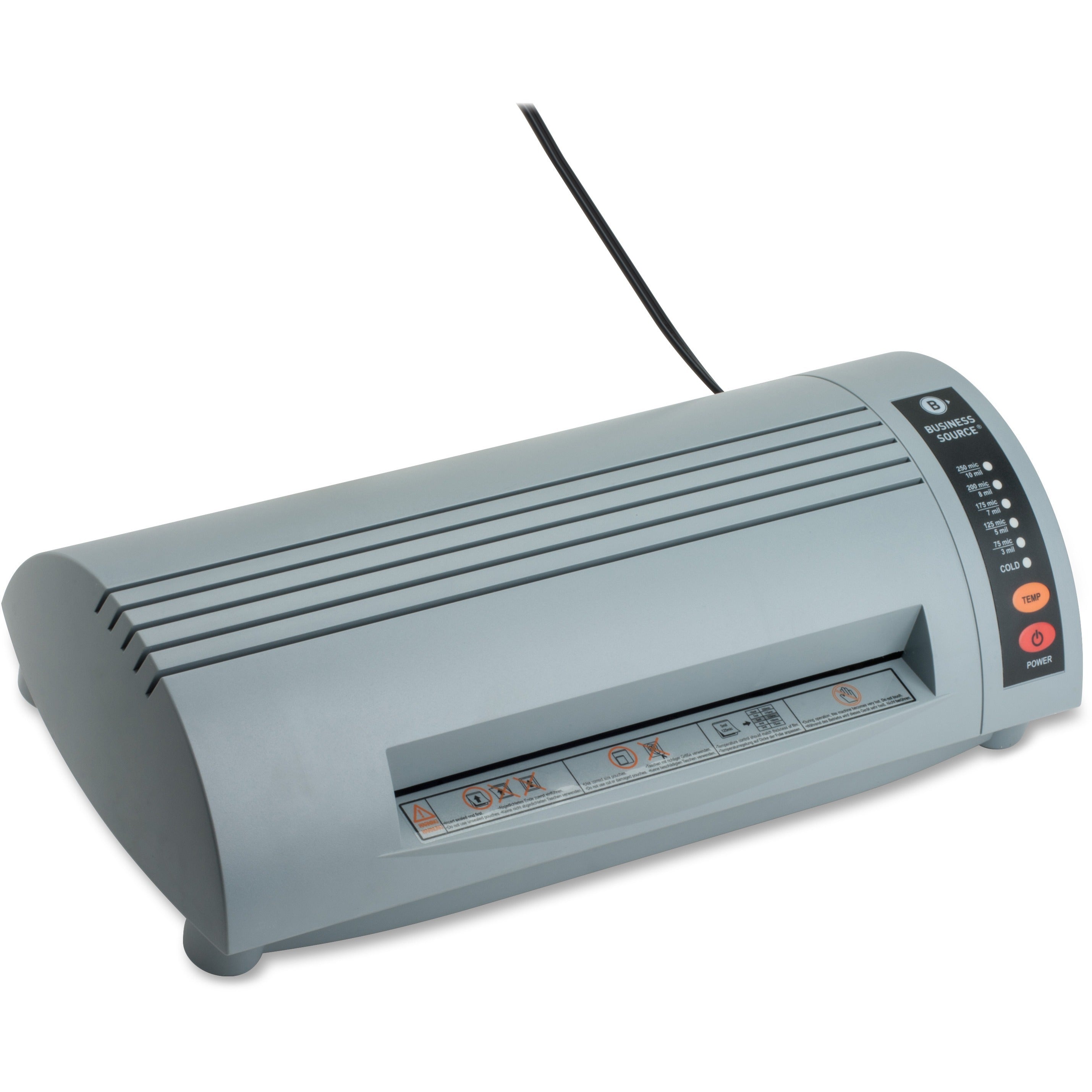 Business Source 9" Professional Document Laminator - 9" Lamination Width - 10 mil Lamination Thickness -