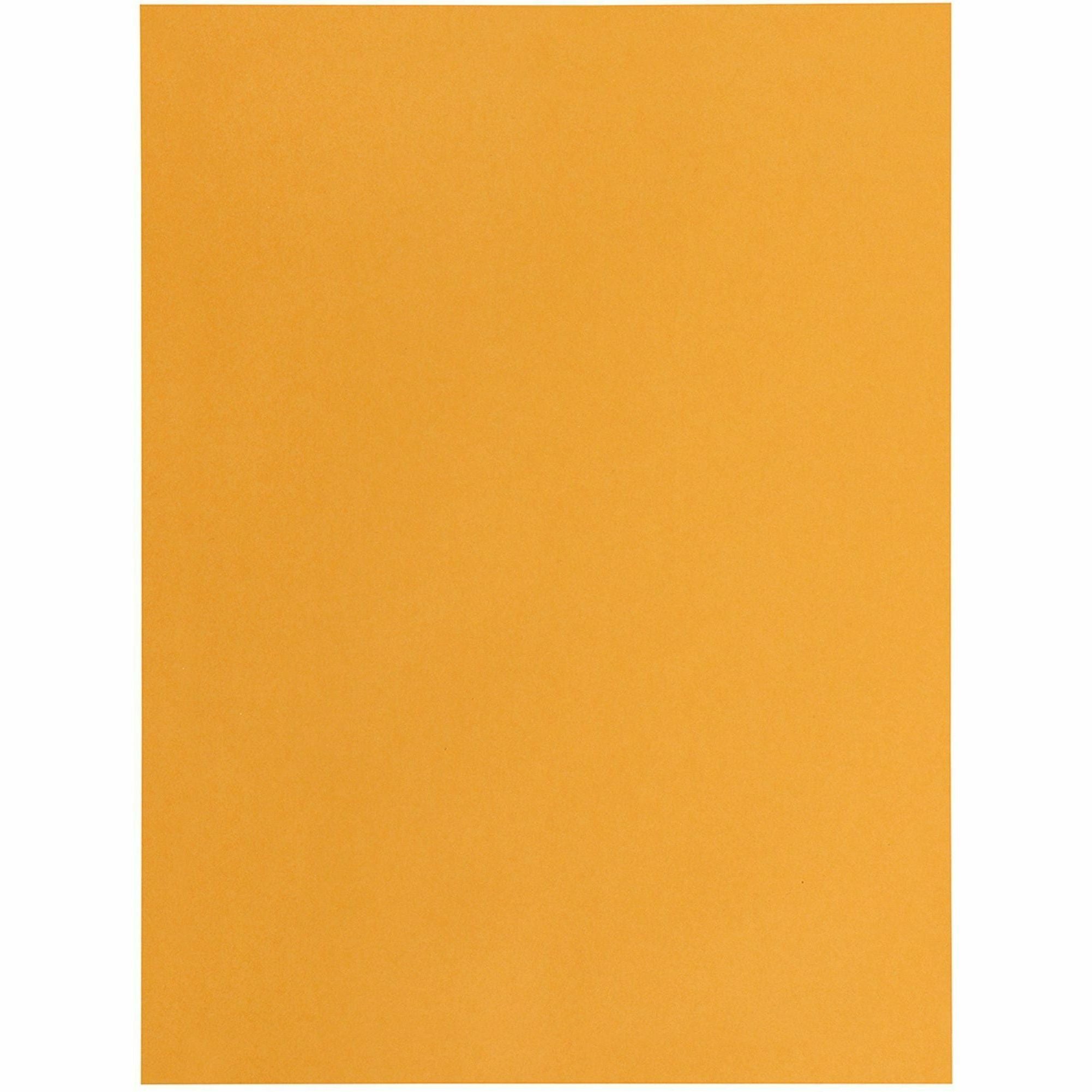 Quality Park 9 x 12 High Bulk Clasp Envelopes with Deeply Gummed Flaps - Clasp - 9" Width x 12" Length - Gummed - Kraft - 100 / Box - Brown Kraft -