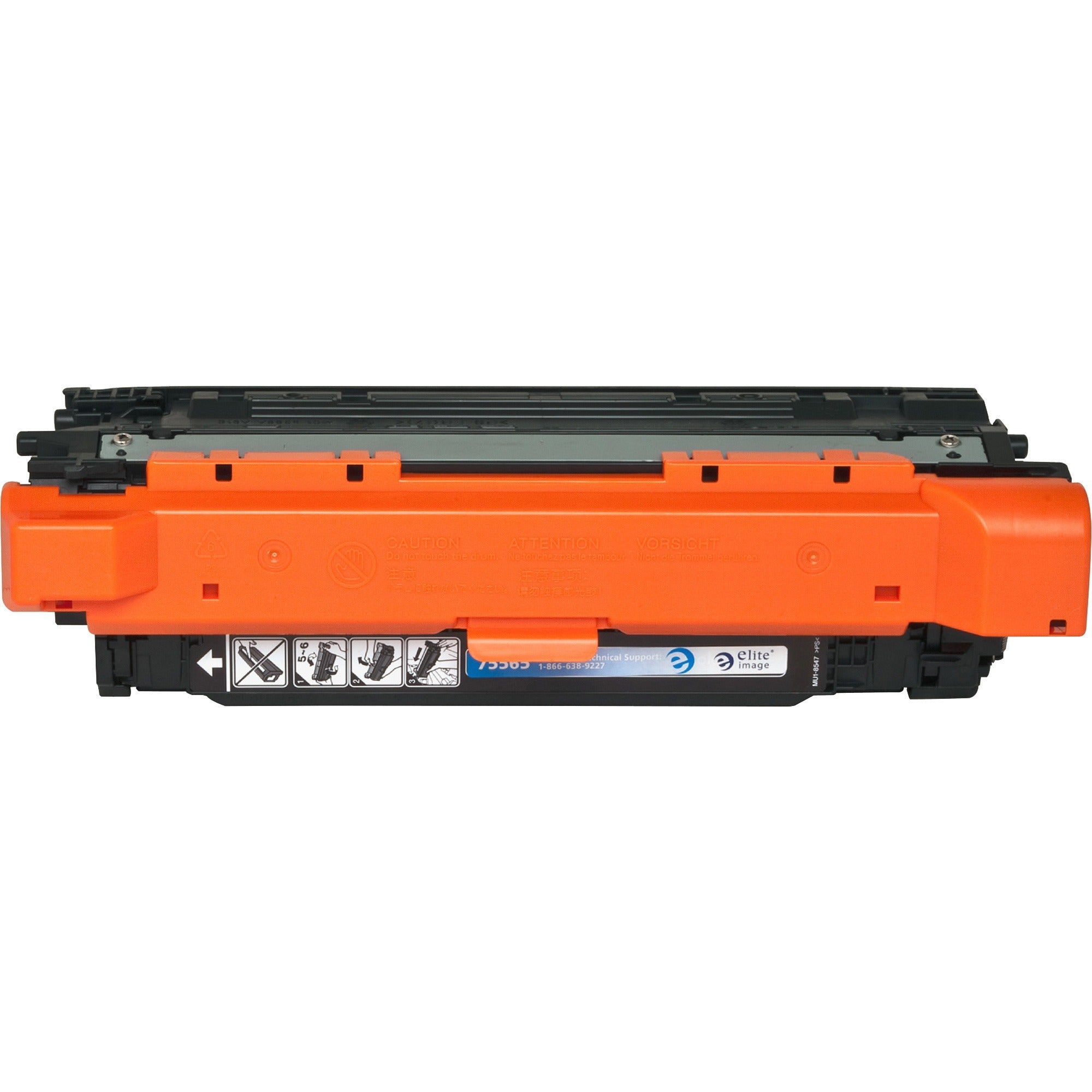 Elite Image Remanufactured Laser Toner Cartridge - Alternative for HP 504A (CE250A) - Black - 1 Each - 5000 Pages - 2