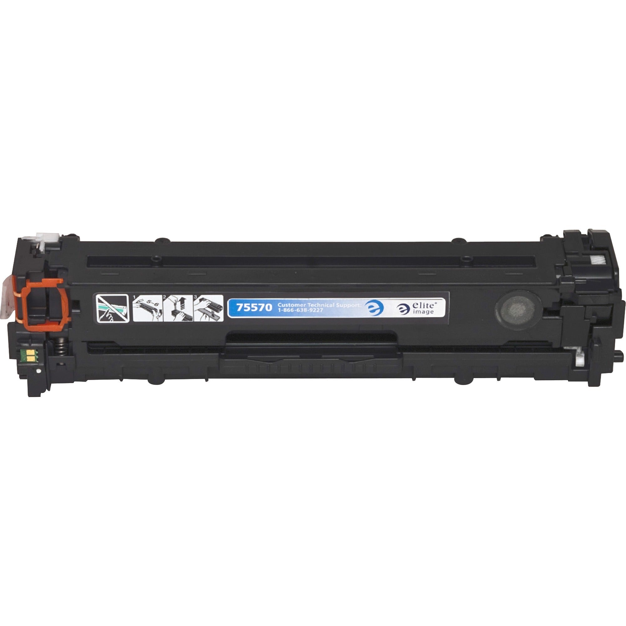 Elite Image Remanufactured Laser Toner Cartridge - Alternative for HP 128A (CE320A) - Black - 1 Each - 2000 Pages - 2