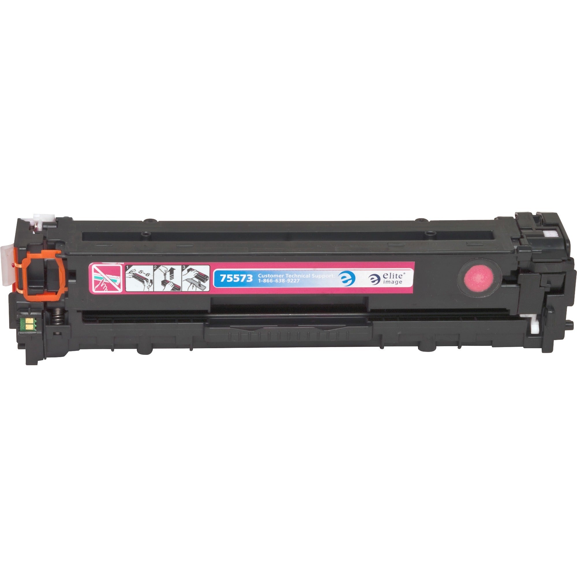 Elite Image Remanufactured Laser Toner Cartridge - Alternative for HP 128A (CE323A) - Magenta - 1 Each - 1300 Pages - 2