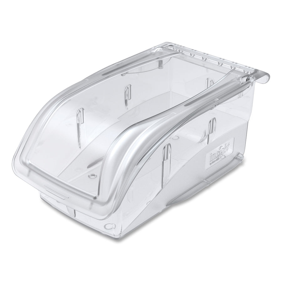 Akro-Mils InSight Lid - Rectangular - Polycarbonate - 1 Each - Clear -