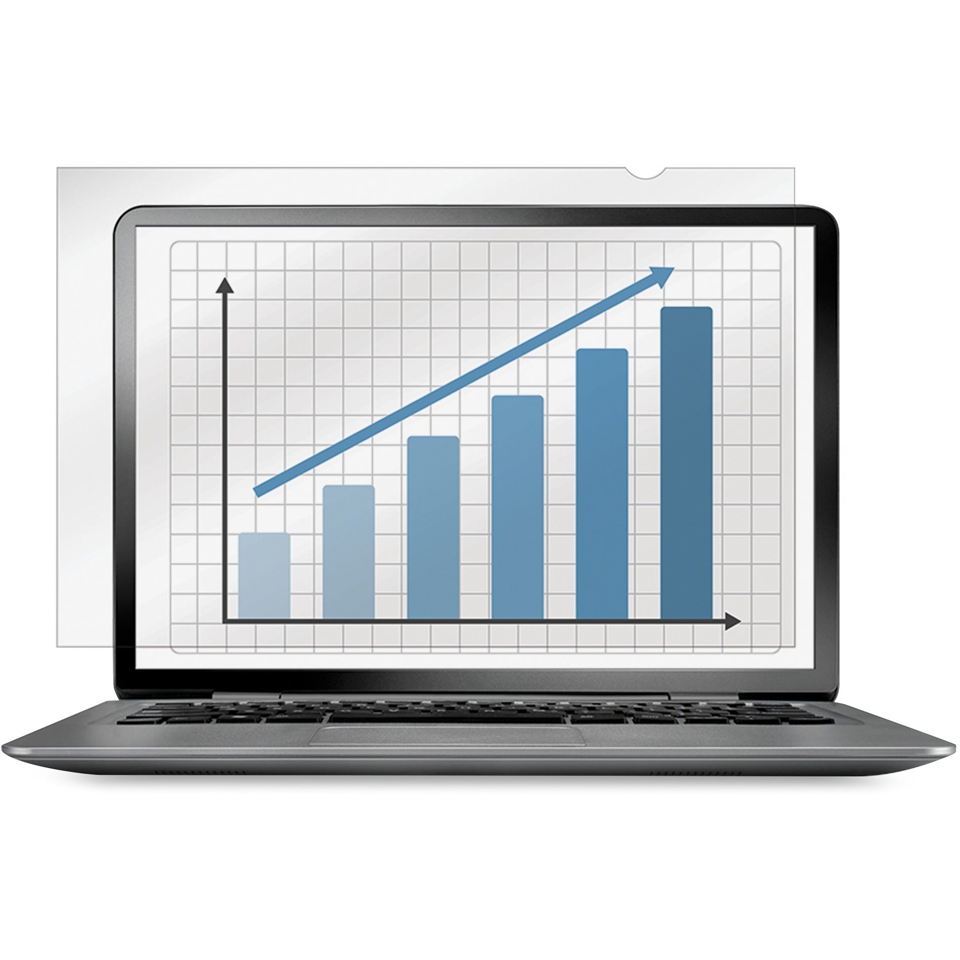 Fellowes PrivaScreen Blackout Privacy Filter - 15.6" Wide - For 15.6" Widescreen LCD Notebook, Monitor - 16:9 - Dust-free, Scratch Resistant, Fingerprint Resistant - Polyethylene - Anti-glare - 1 Pack - TAA Compliant -