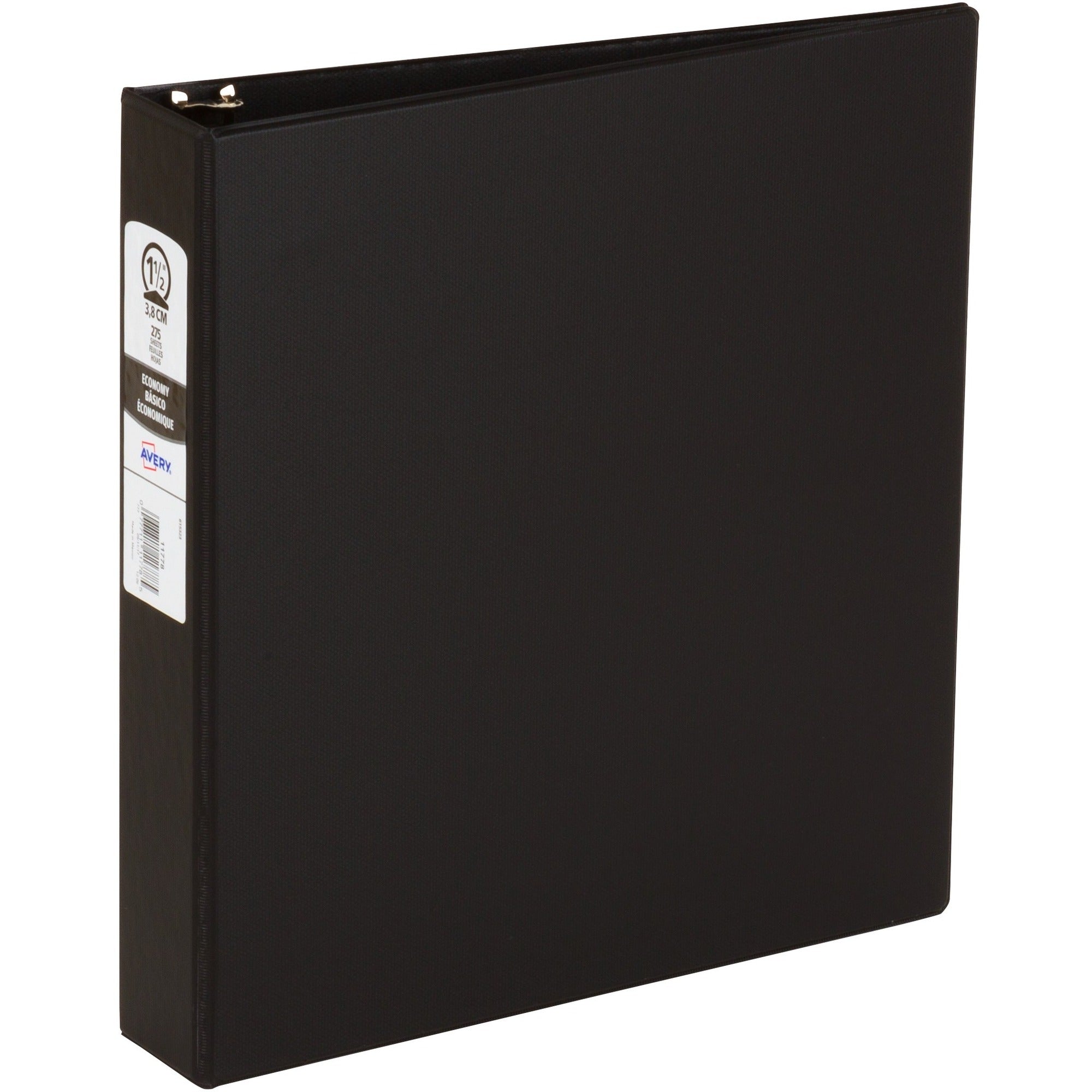 avery-economy-binder-1-1-2-binder-capacity-letter-8-1-2-x-11-sheet-size-275-sheet-capacity-3-x-round-ring-fasteners-2-pockets-polypropylene-pacific-blue-recycled-pocket-lightweight-12-carton_ave11778 - 1