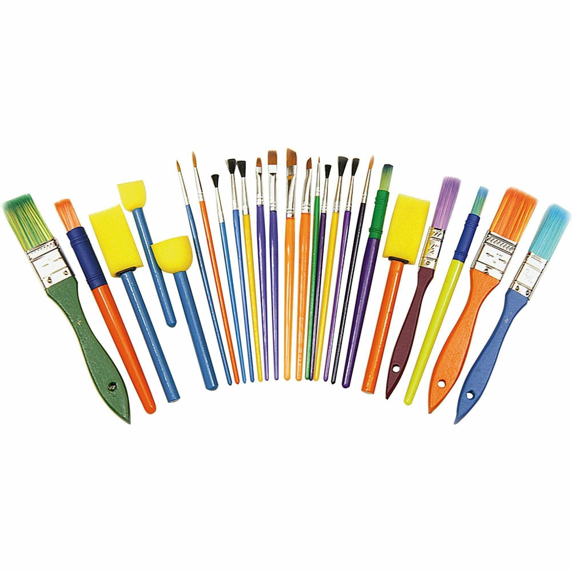 creativity-street-assorted-brush-starter-set-25-brushes_pac5180 - 1
