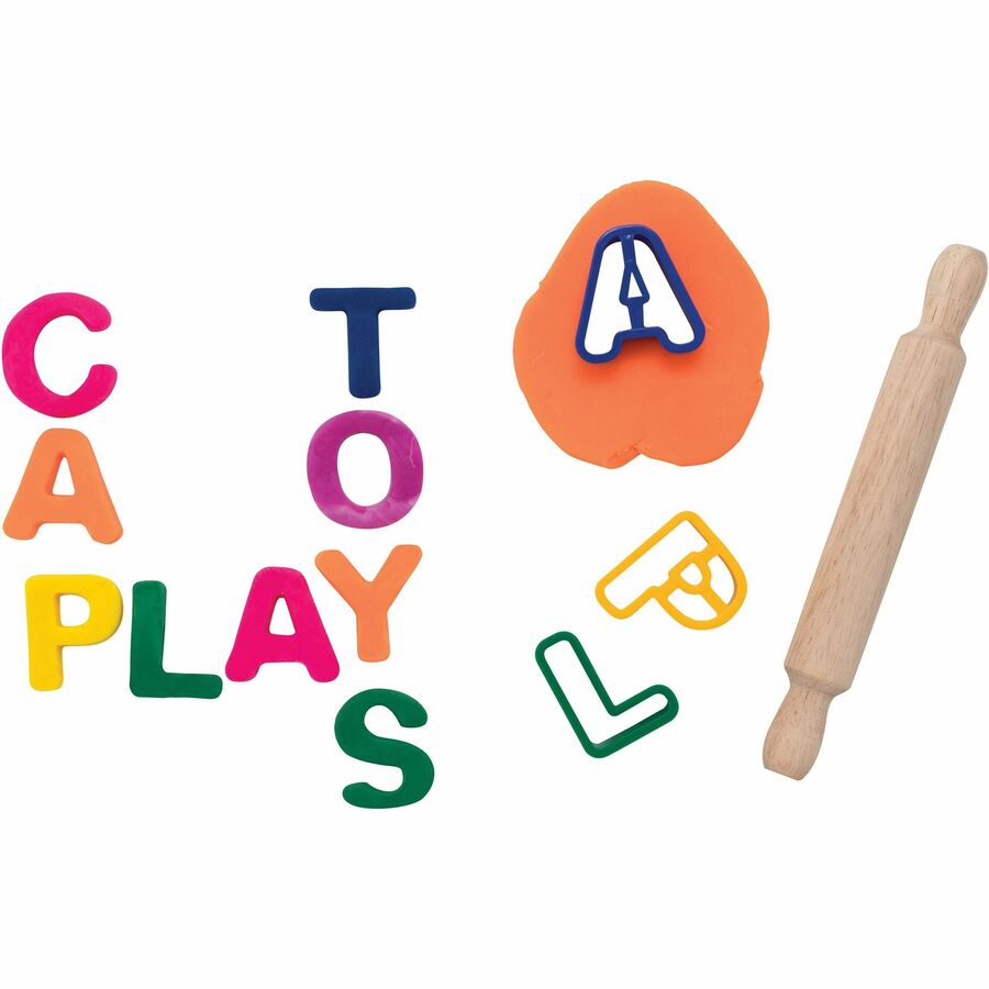 creativity-street-dough-cutter-letters-cutting-26-pieces-26-set-assorted-plastic_pac9771 - 2