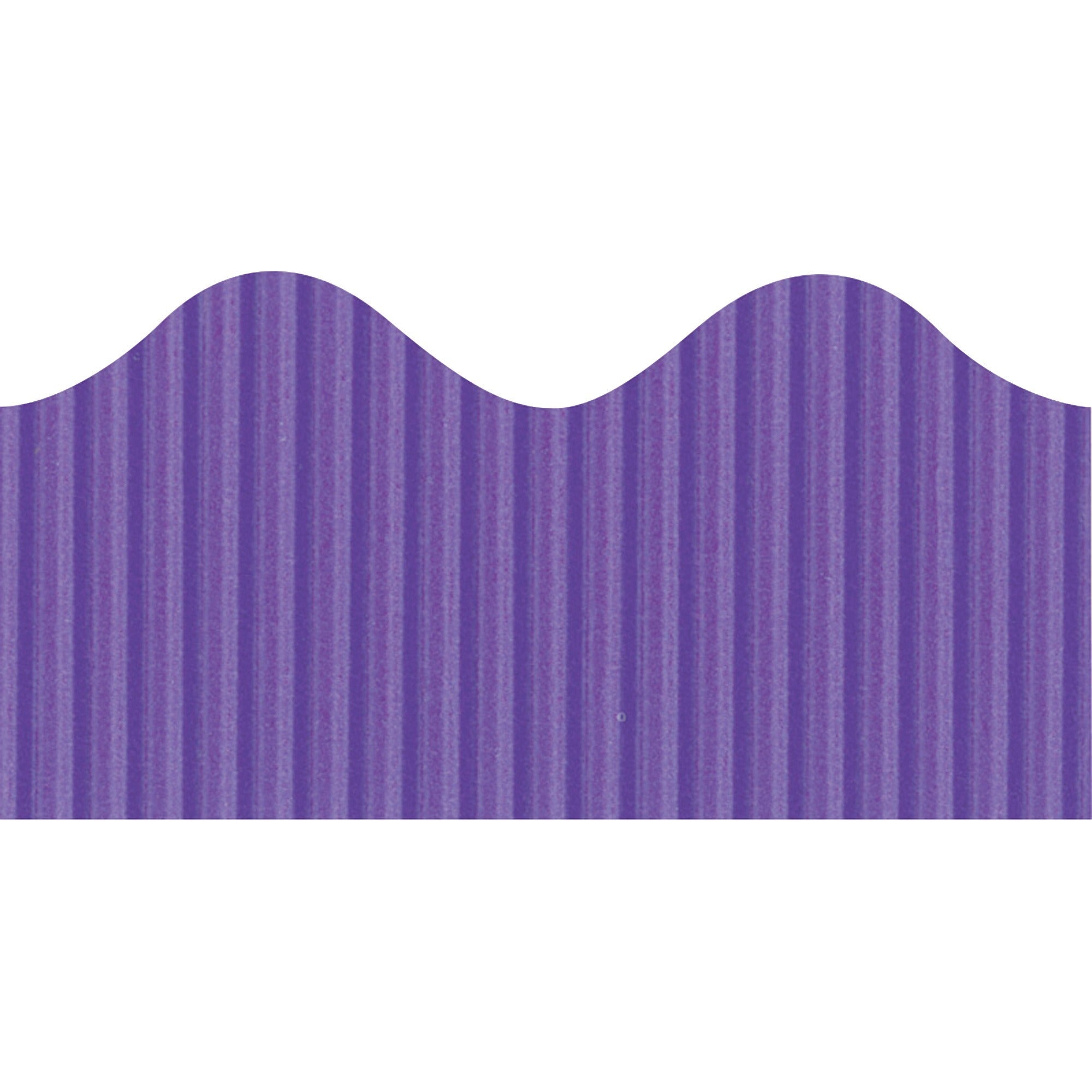 Bordette Decorative Border - Purple - 2.25" x 50' - 1 Roll/Pkg -