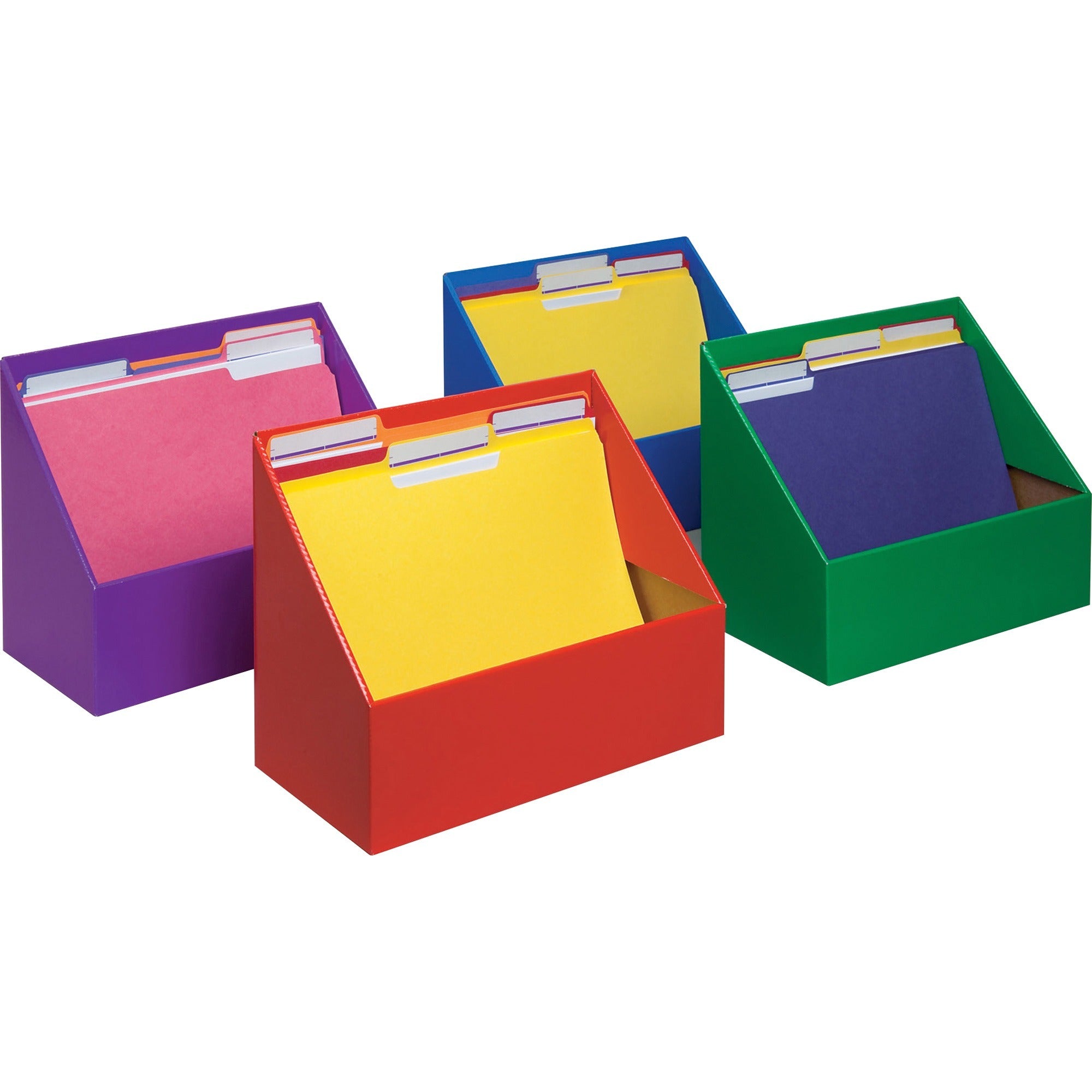 Classroom Keepers Folder Holder Assortment - Assorted - 4 / Set -