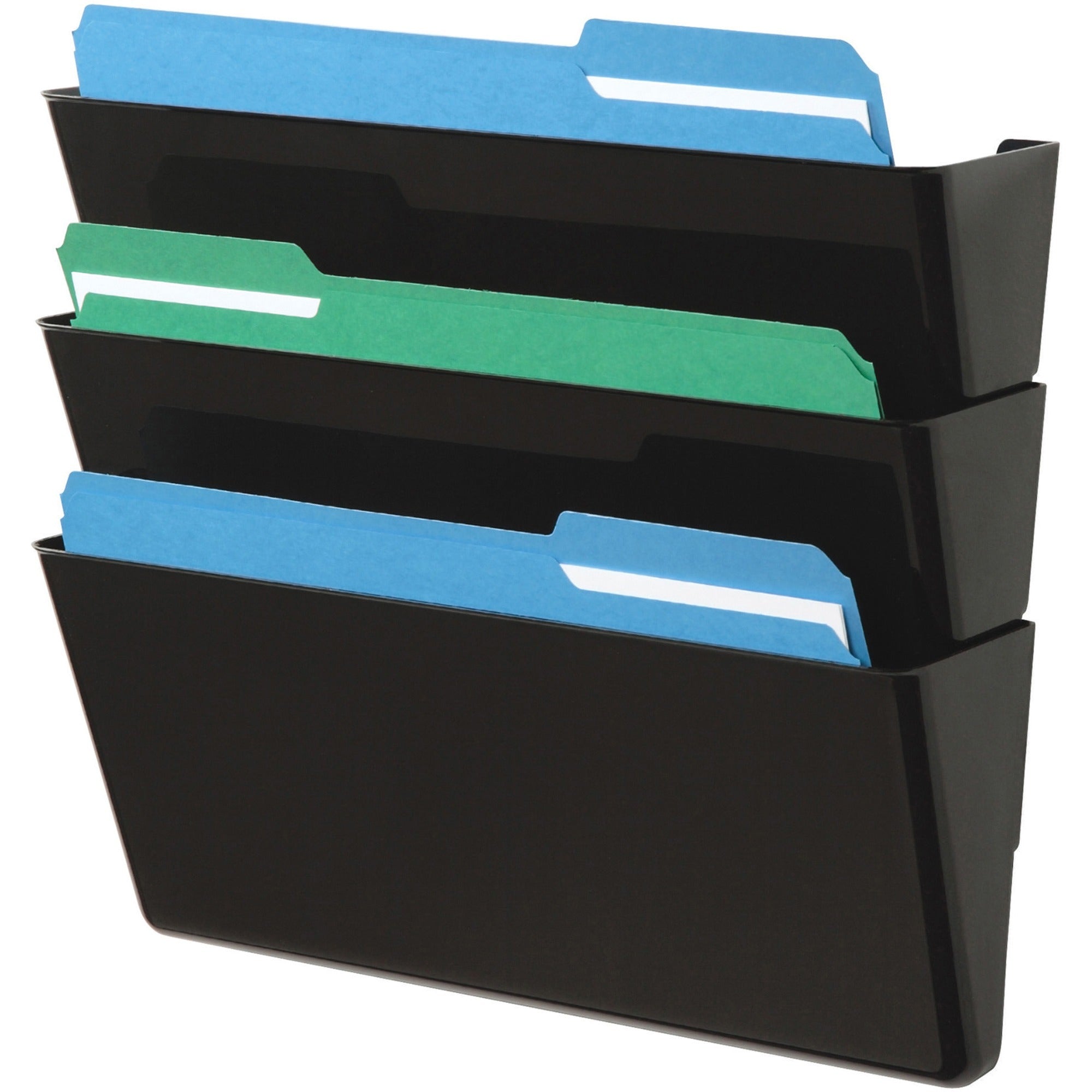 deflecto-stackable-docupocket-set-3-pockets-7-height-x-13-width-x-4-depth-durable-black-1-each_def73604 - 1