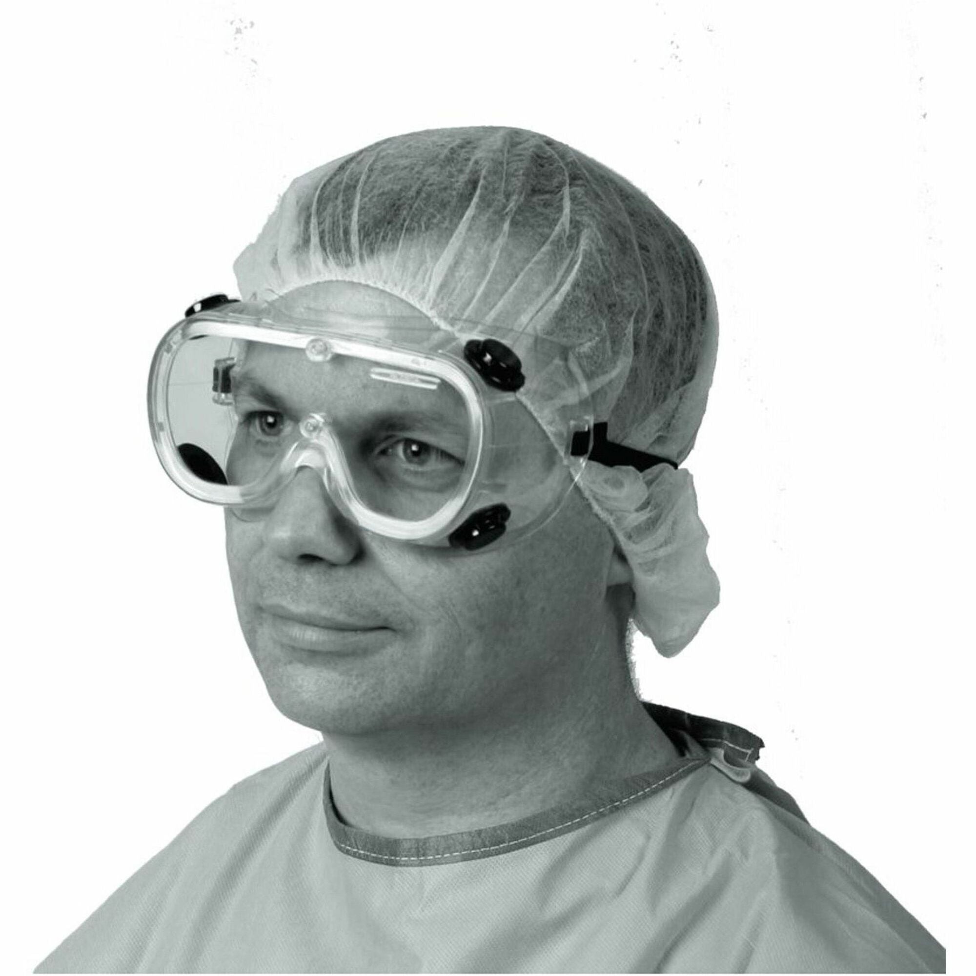 medline-standard-fluid-protection-lab-goggles-recommended-for-eye-laboratory-large-size-fluid-protection-elastic-clear-vented-impact-resistant-latex-free-1-each_miinon24776 - 1