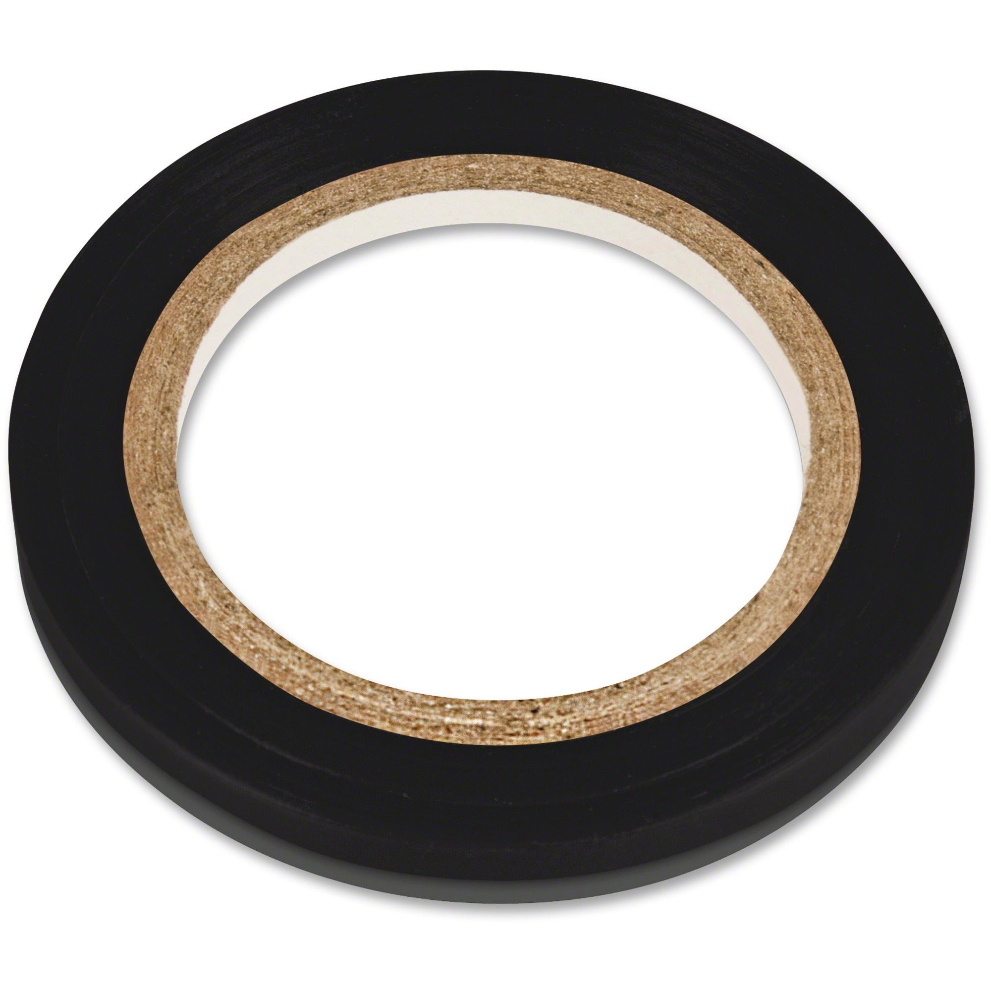 COSCO Glossy 1/8" Art Tape - 27 ft Length x 0.13" Width - For Chart, Project, Poster, Crafting - 1 Each - Black -