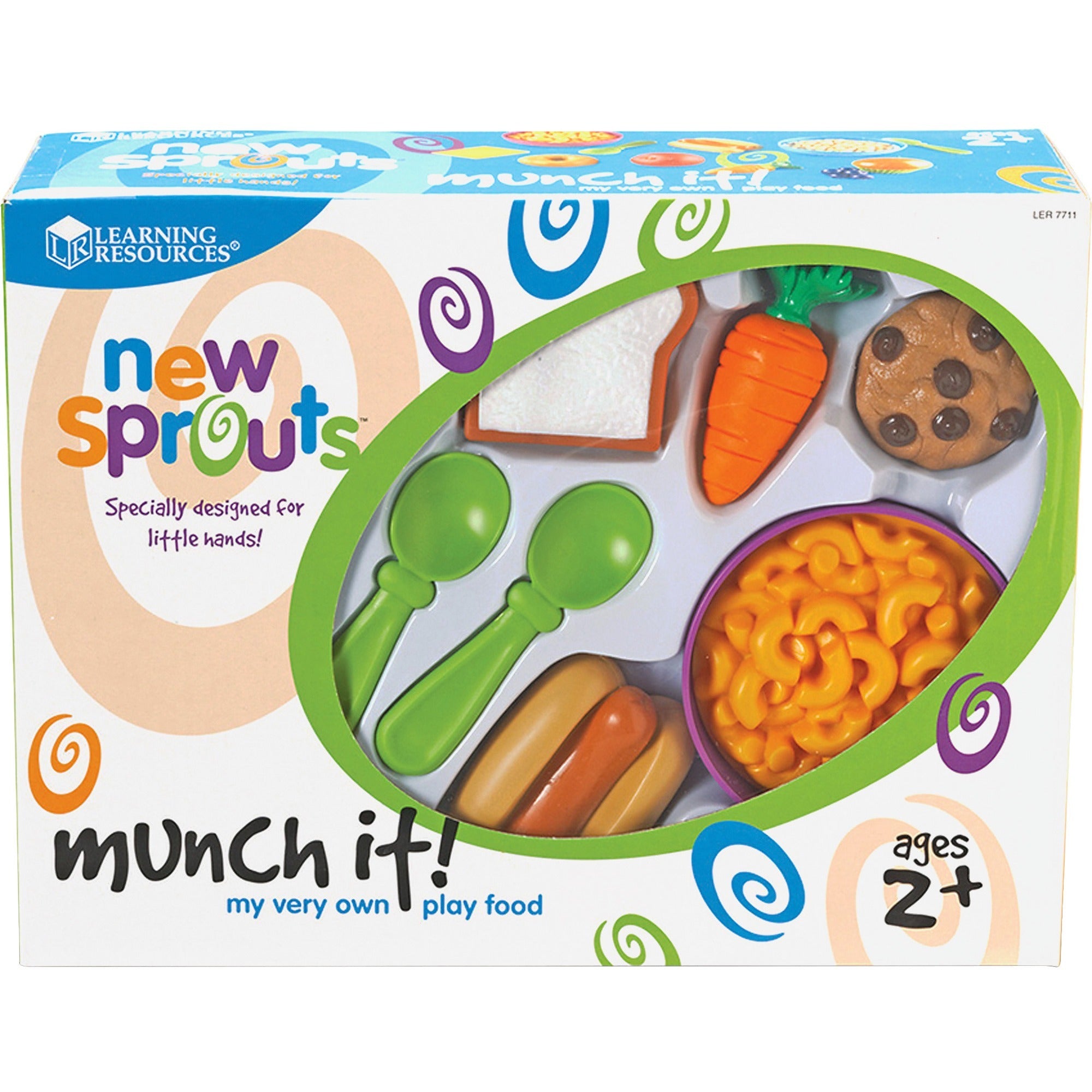 New Sprouts - Munch It! Play Food Set - 1 / Set - 2 Year to 6 Year - Plastic -