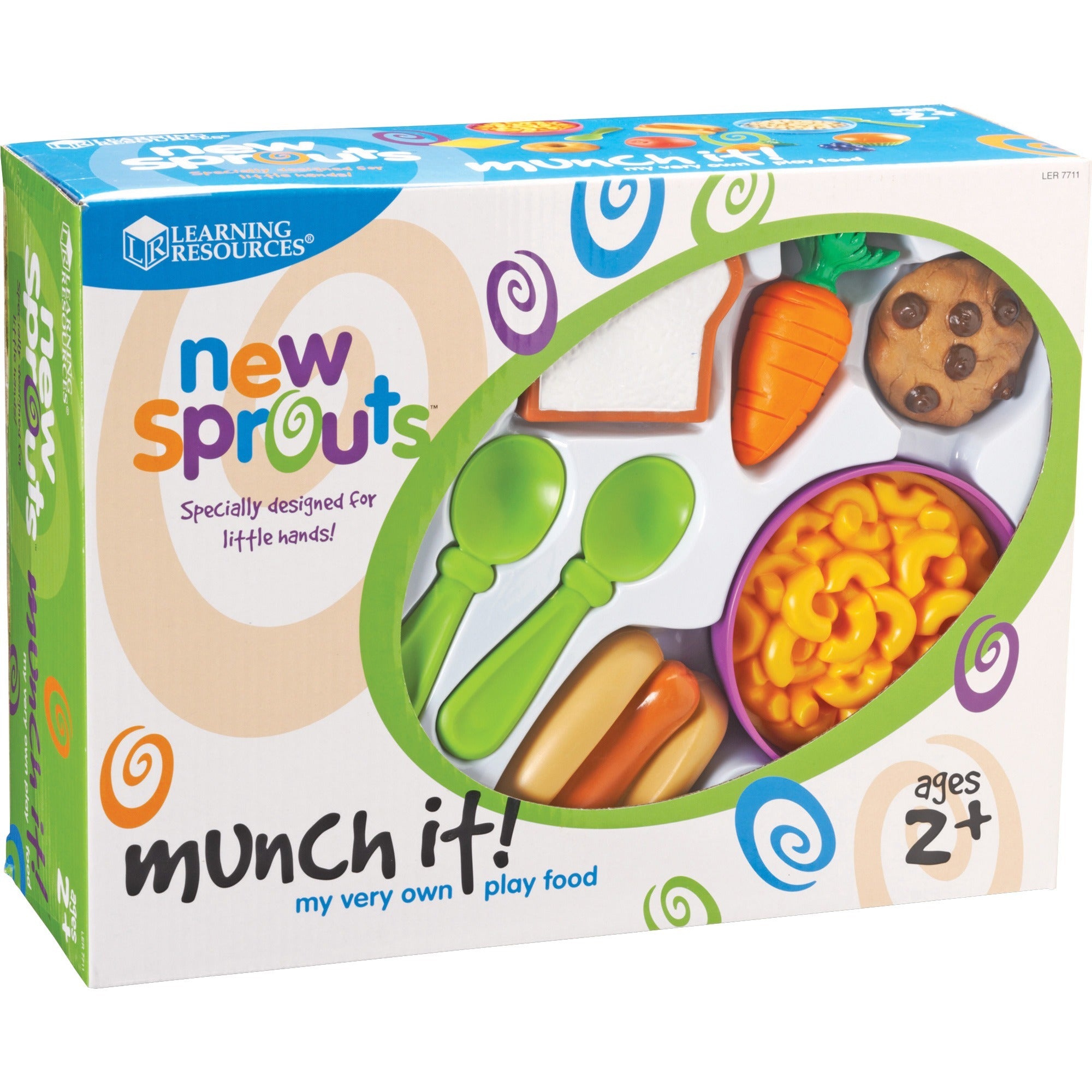 New Sprouts - Munch It! Play Food Set - 1 / Set - 2 Year to 6 Year - Plastic -