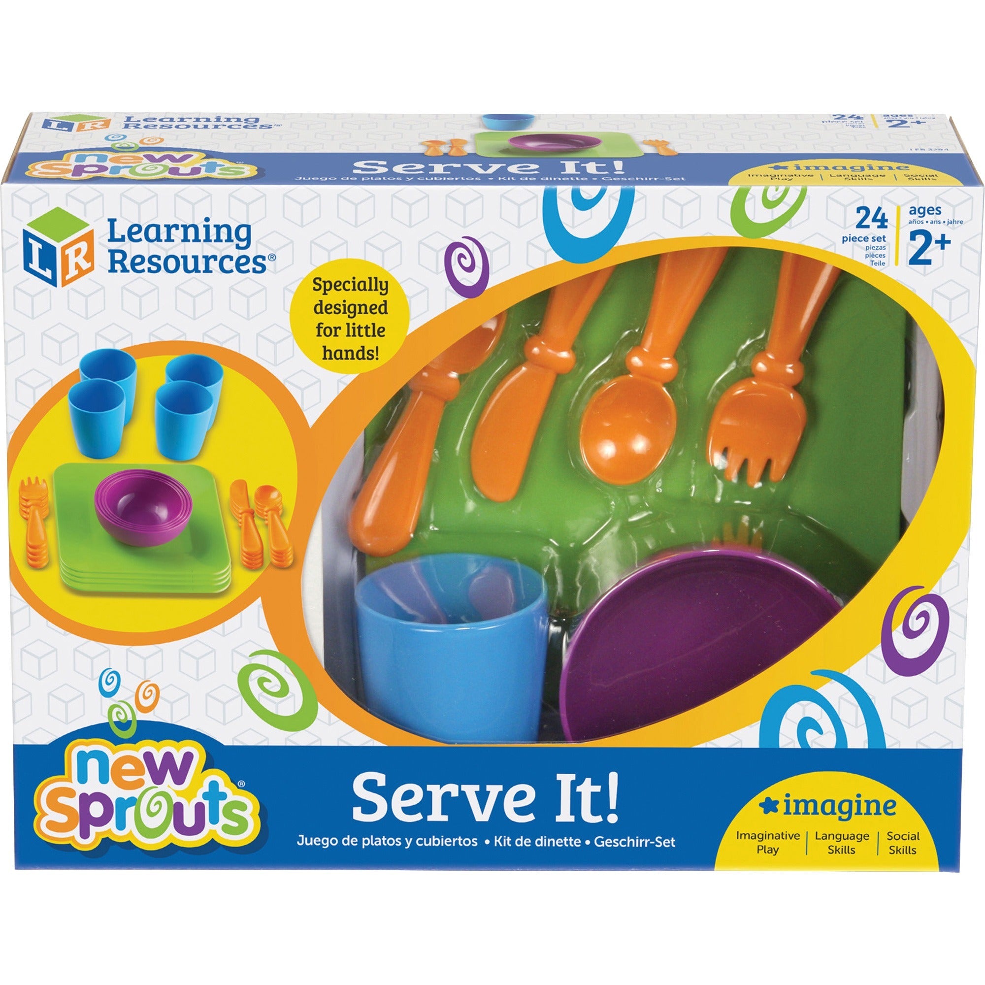 New Sprouts - Role Play Dish Set - 24 / Set - 2 Year to 7 Year -