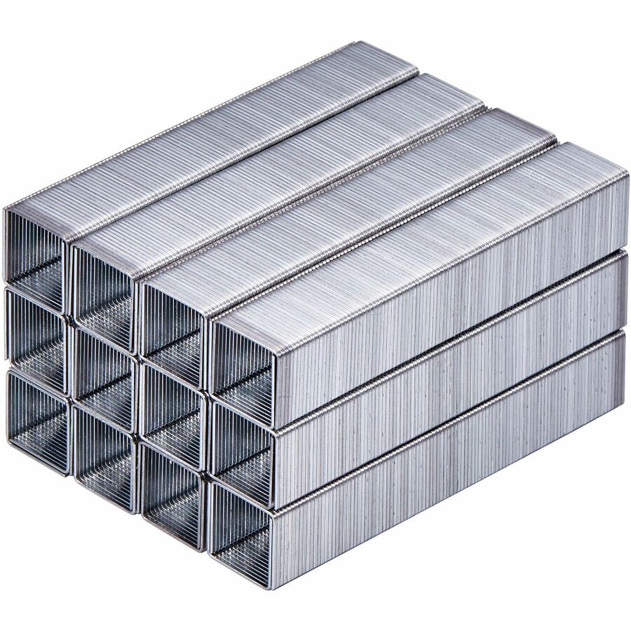 Bostitch 1/2" Heavy Duty Staples 5000 - Heavy Duty - 1/2" Leg - 1/2" Crown - Holds 85 Sheet(s) - Heavy Duty, Chisel Point - Silver - High Carbon Steel1 Each - 2