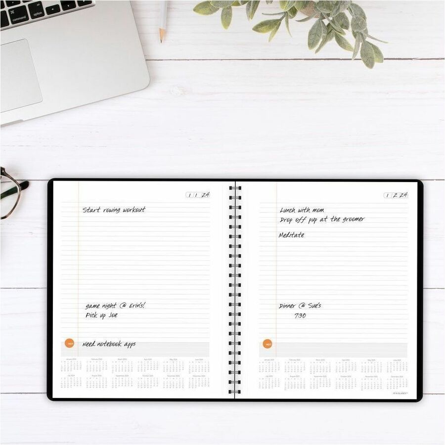 at-a-glance-plan-write-remember-undated-planning-notebook-with-reference-calendars-large-size-julian-dates-daily-1-year-1-day-single-page-layout-8-1-2-x-11-white-sheet-wire-bound-bungee-strap-black-poly-black-coverpocket-r_aag70620905 - 2