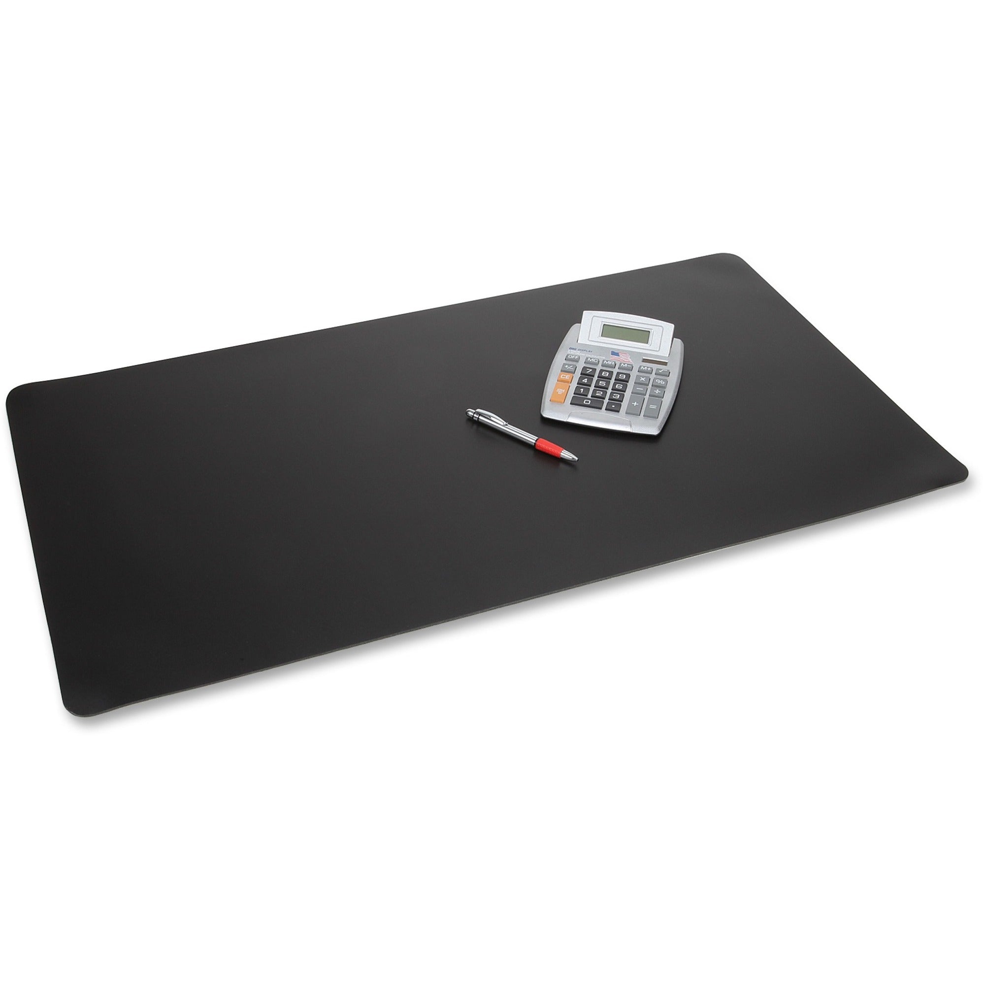 Artistic Rhino II Antimicrobial Protective Desk Pads - Rectangular - 36" Width x 20" Depth - Foam - Rhinolin, Foam - Black -