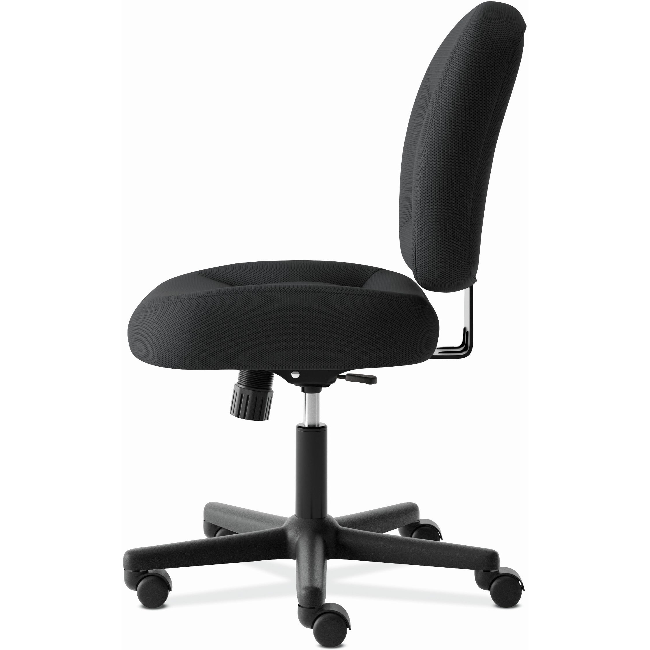 HON VL210 Mesh Low-Back Task Chair - Black - Mesh -