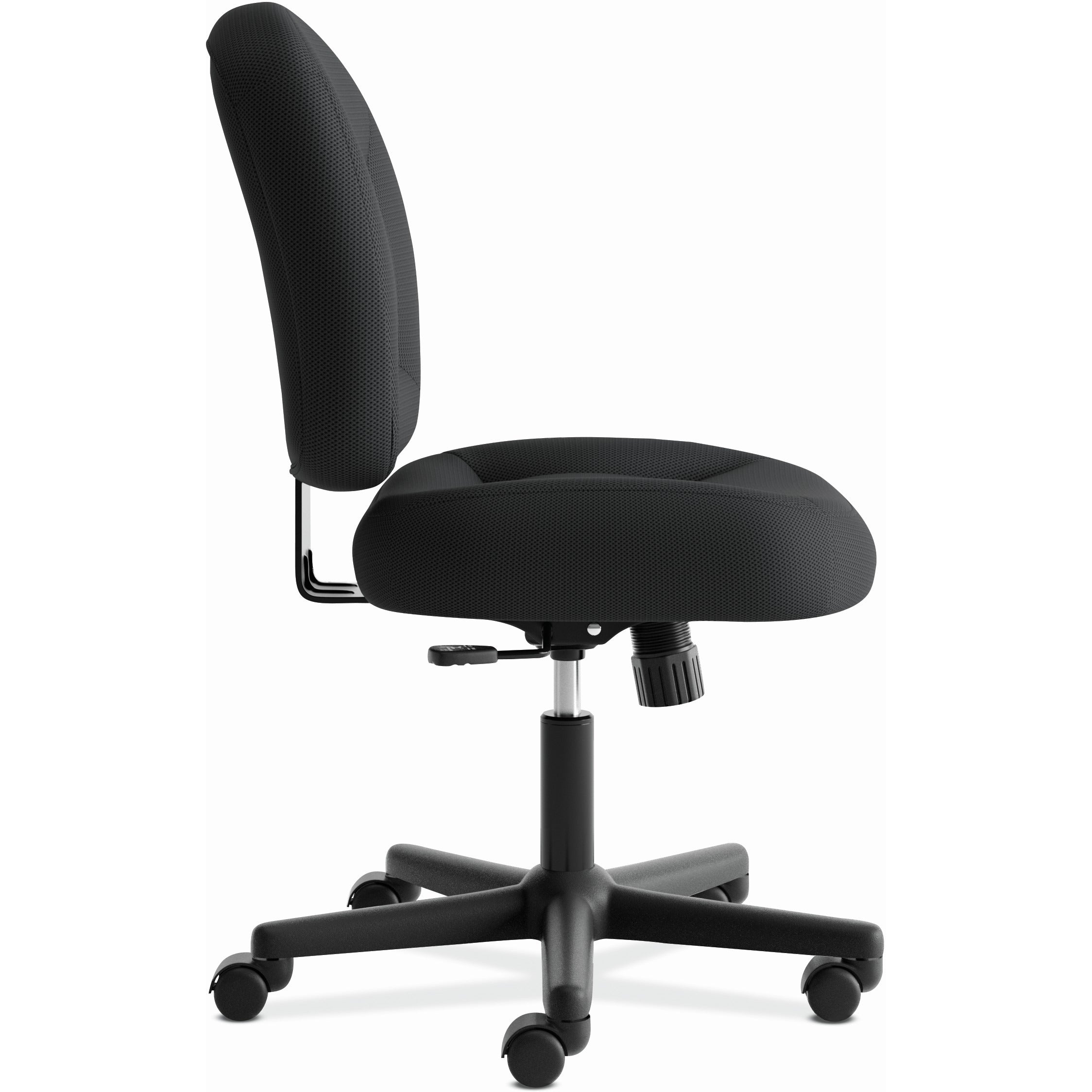 HON VL210 Mesh Low-Back Task Chair - Black - Mesh -