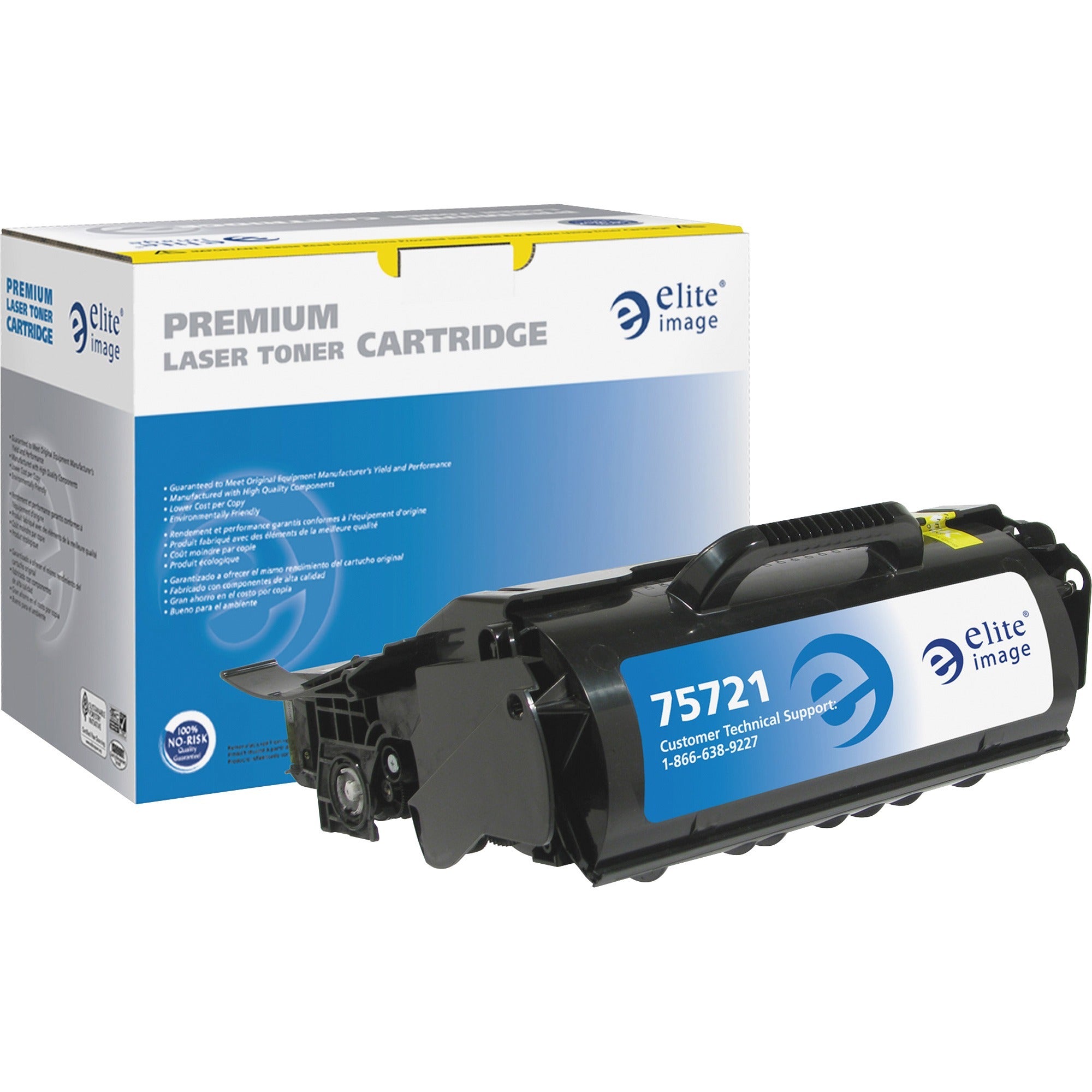 Elite Image Remanufactured Toner Cartridge - Alternative for Dell (330-6968) - Laser - 21000 Pages - Black - 1 Each - 1