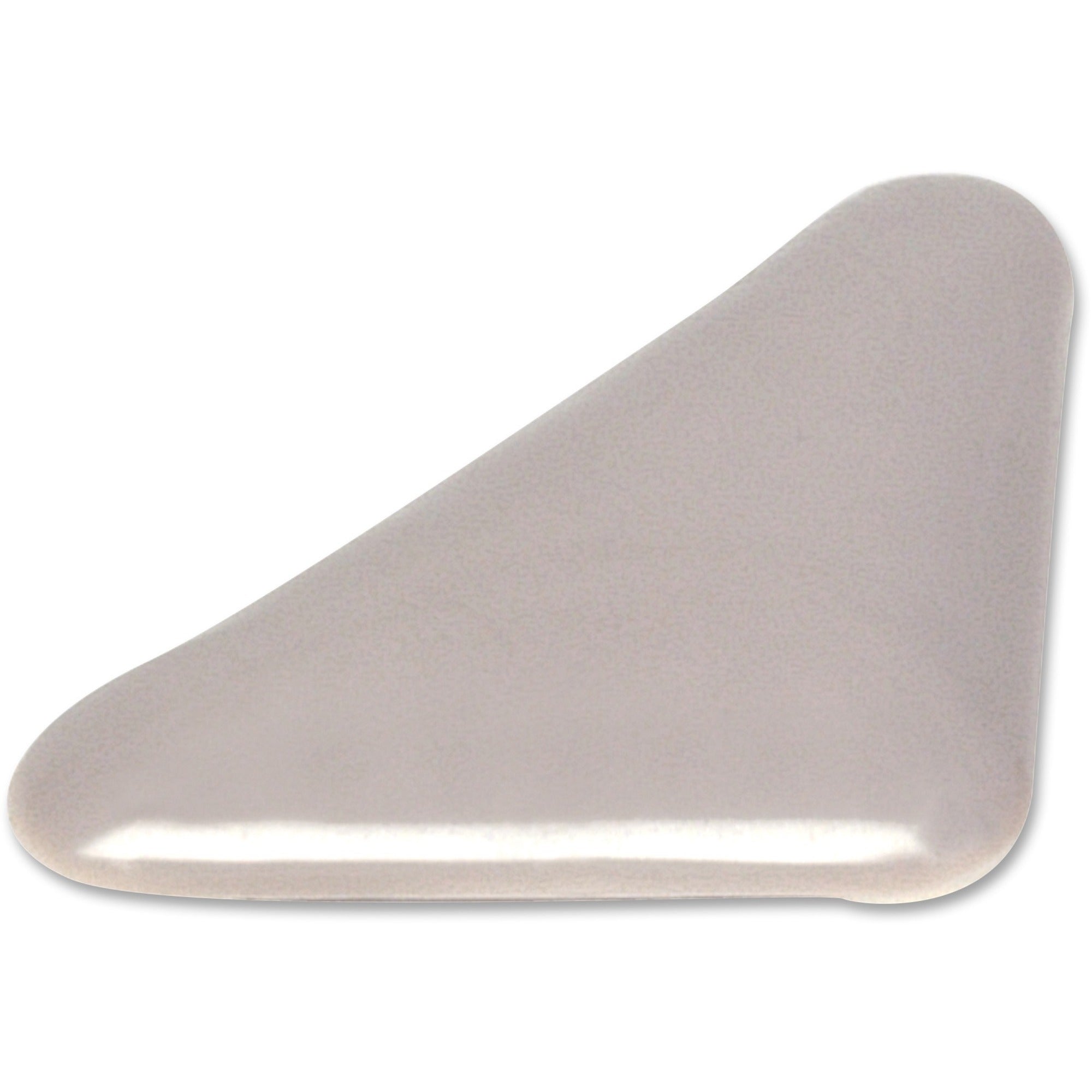 Lorell File Cabinet Sliders - Vinyl - Gray -