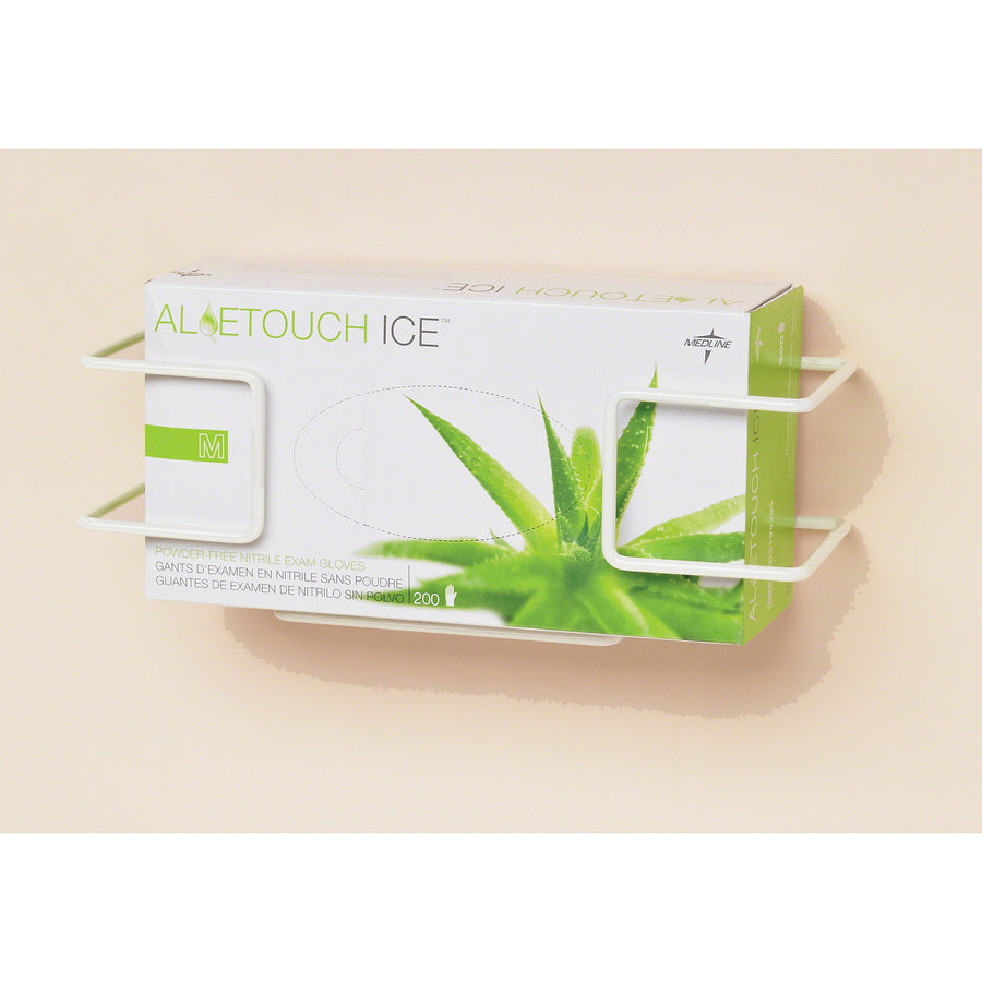 Medline Wire Glove Dispenser Box Holders - 2 / Pack - White -