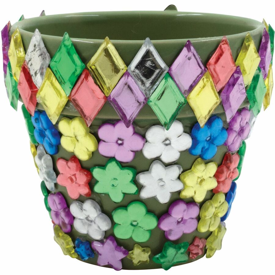 creativity-street-1-2-lb-acrylic-gems-assorted-acrylic-1-pack_pac3541 - 2