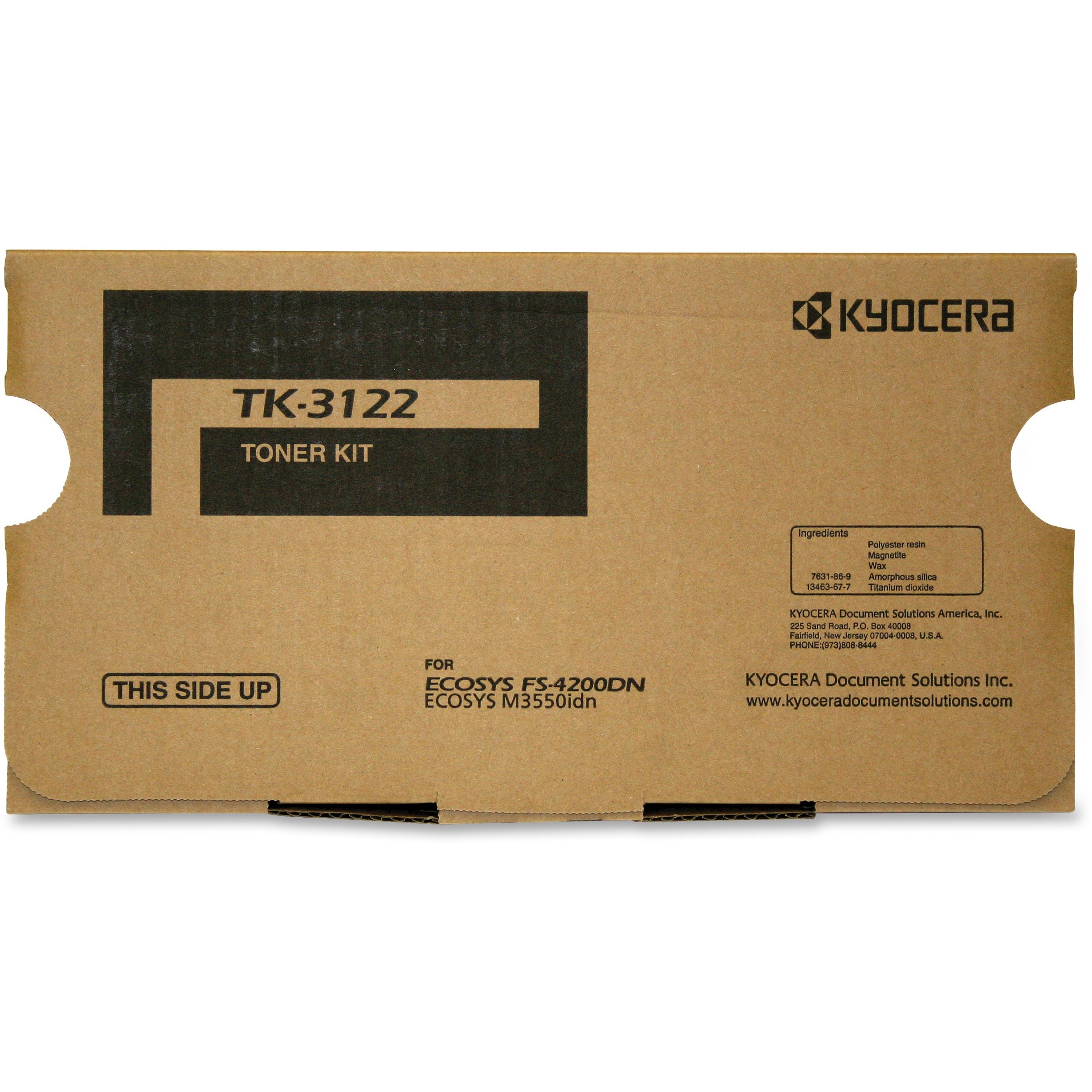 Kyocera Original Toner Cartridge - Laser - 21000 Pages - Black - 1 Each -