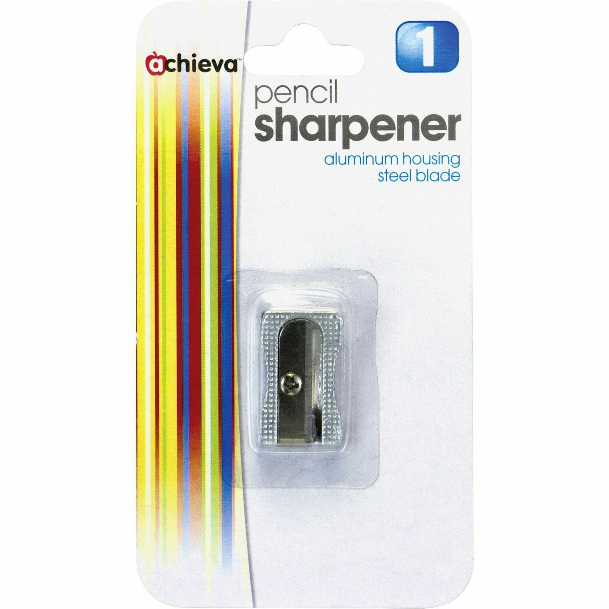 officemate-achieva-pencil-sharpener-handheld-06-height-x-04-width-x-1-depth-aluminum-silver-1-each_oic30233 - 1