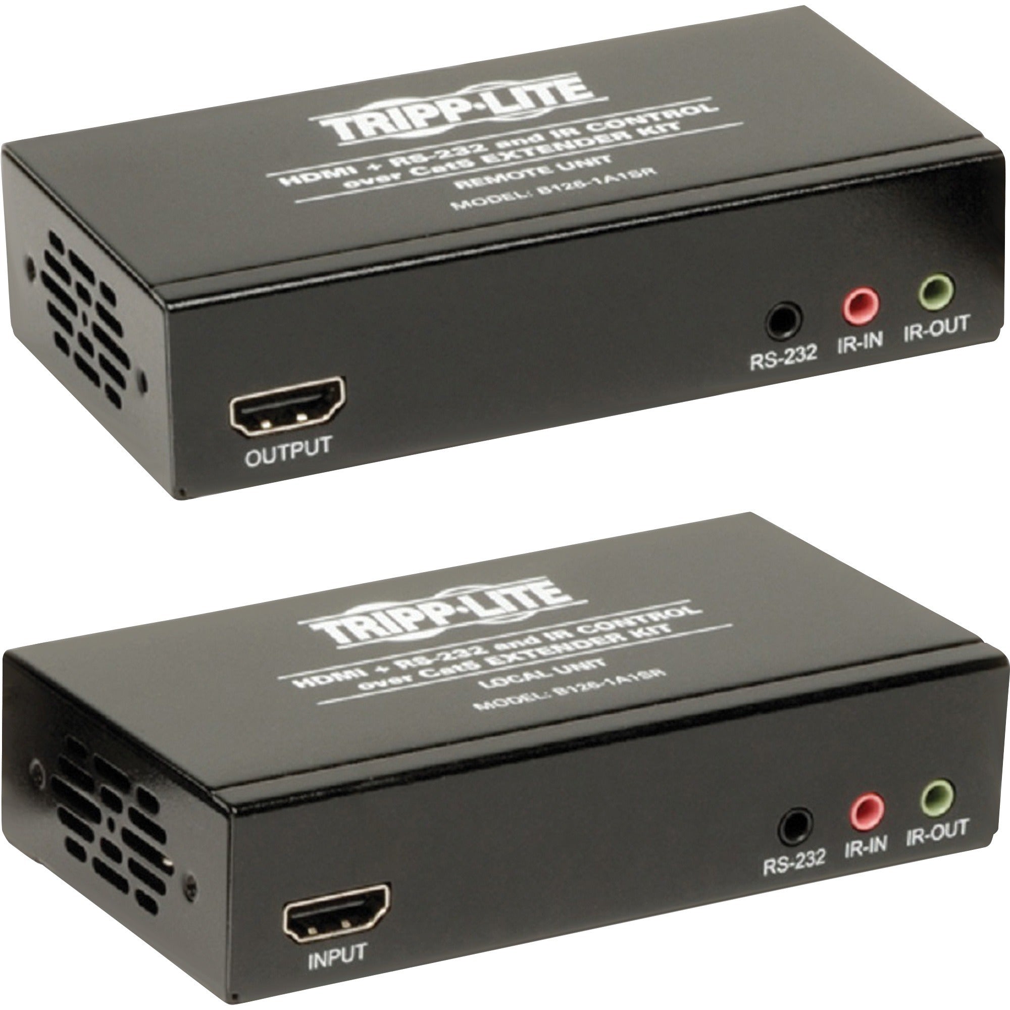 tripp-lite-by-eaton-hdmi-over-cat5-6-extender-kit-transmitter-receiver-4k-serial-and-ir-control-up-to-328-ft-100-m-taa-3840-x-2160-4kx2k-uhd-1080p-@-24-30-hz-up-to-328-ft_trpb1261a1sr - 1
