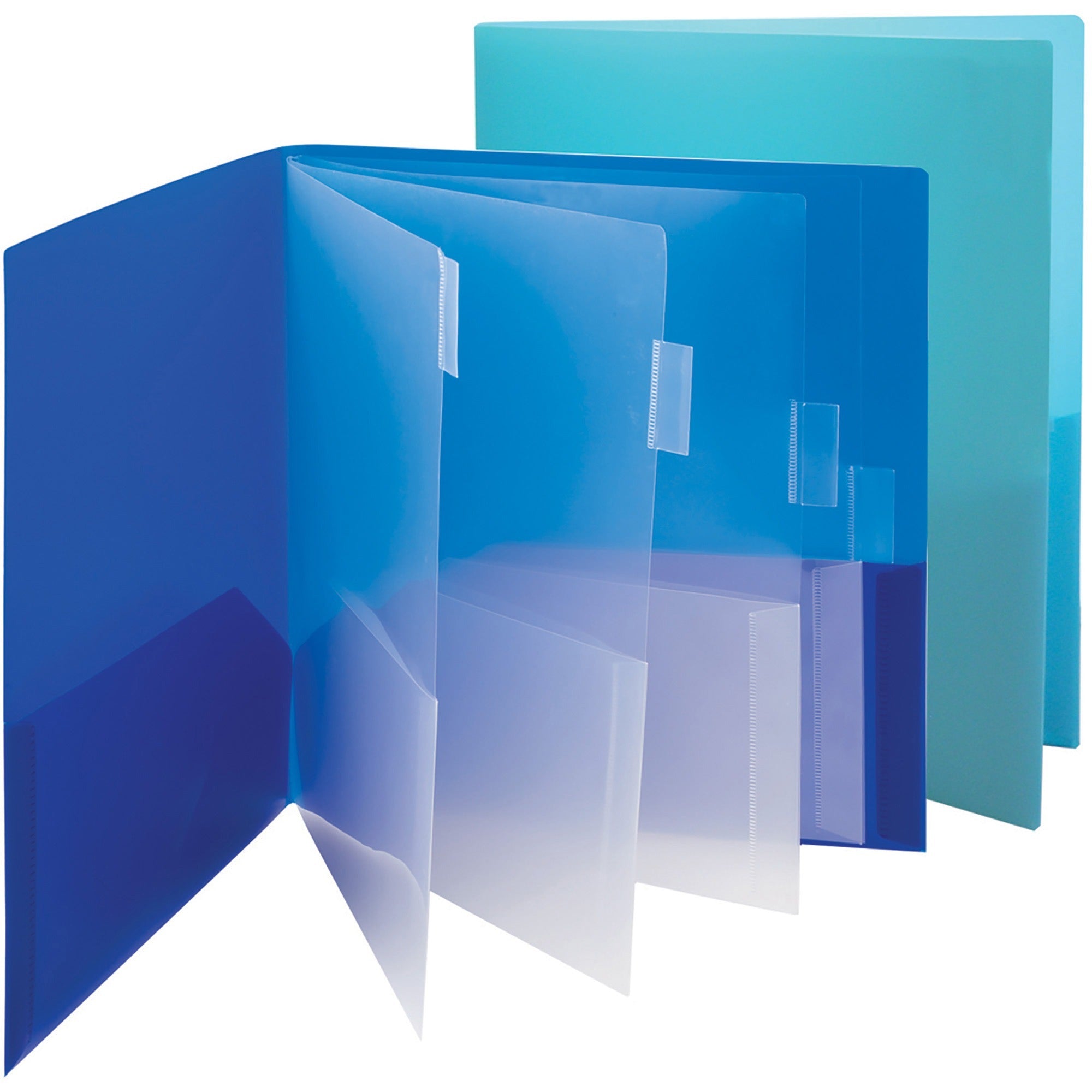 smead-10-pocket-subject-folder-letter-8-1-2-x-11-sheet-size-polypropylene-assorted_smd89203 - 1