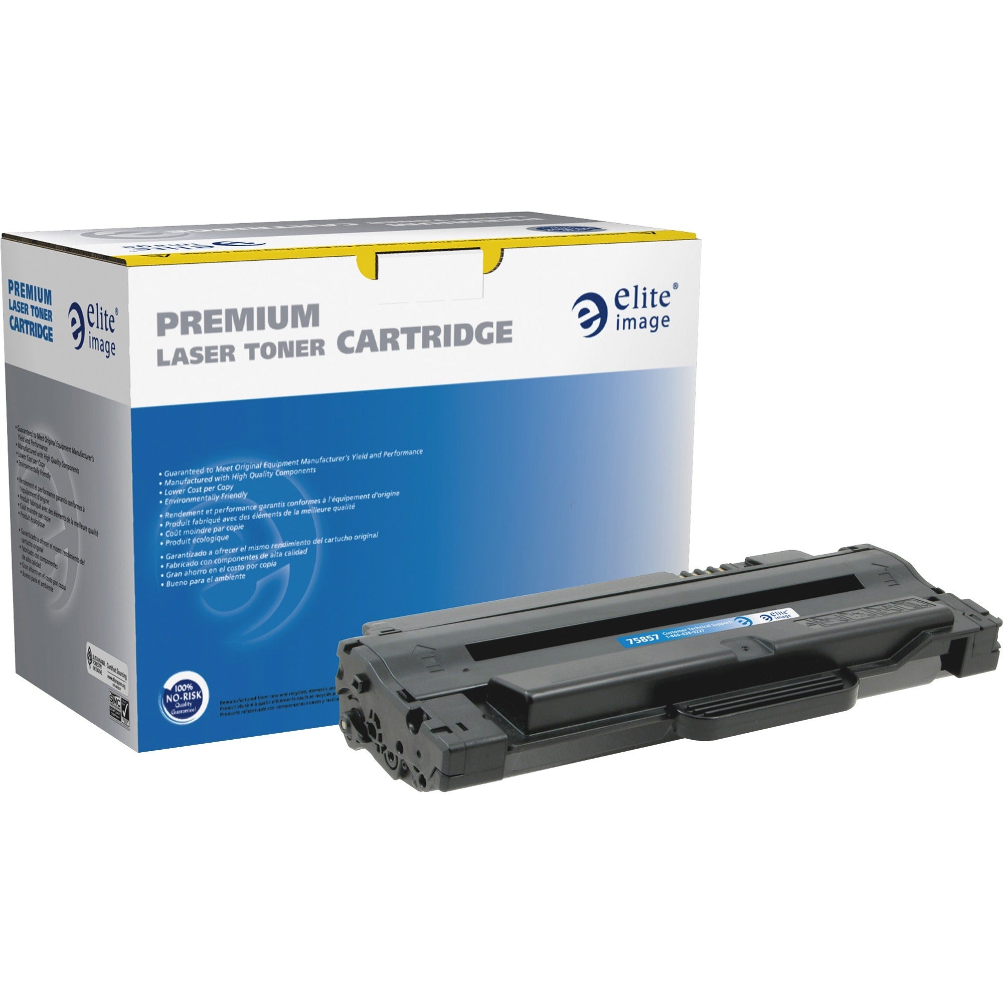 Elite Image Remanufactured Toner Cartridge - Alternative for Dell (330-9523) - Laser - High Yield - Black - 2500 Pages - 1 Each - 1
