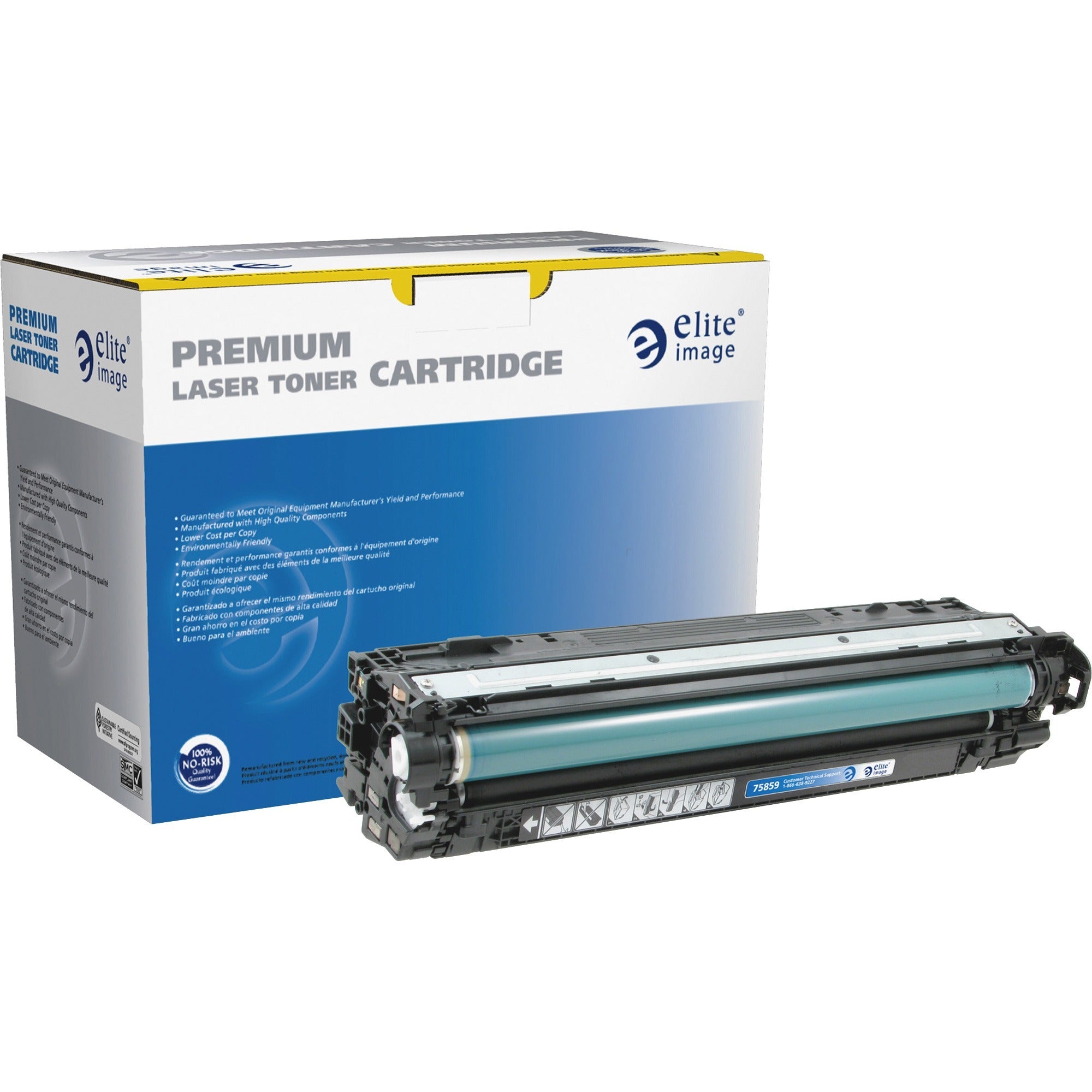 Elite Image Remanufactured Toner Cartridge - Alternative for HP 307A (CE740A) - Laser - 7000 Pages - Black - 1 Each - 1