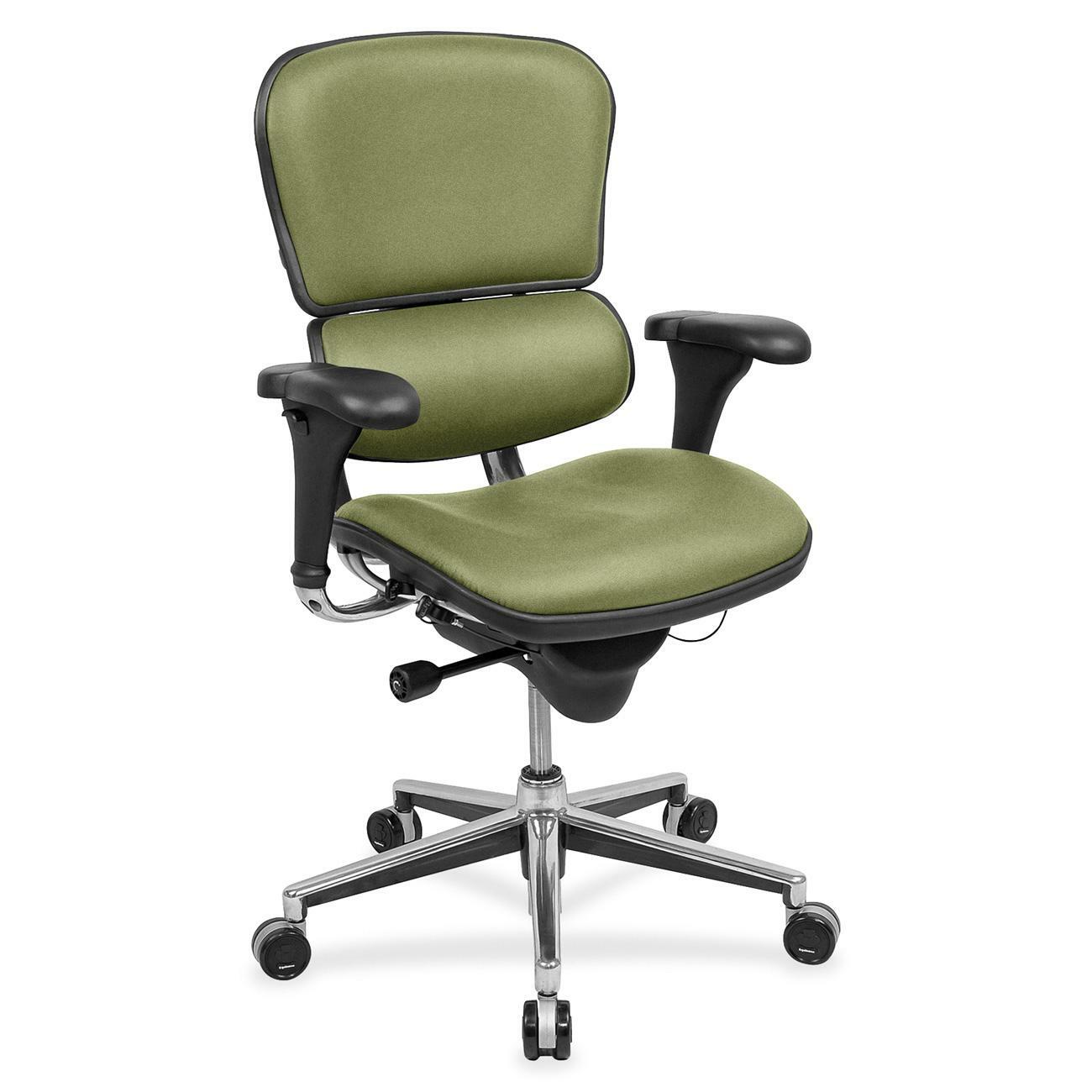 eurotech-ergohuman-le10erglo-mid-back-cress-fuse-fabric-seat-cress-fuse-fabric-back-5-star-base-1-each_eutle10lo48 - 1