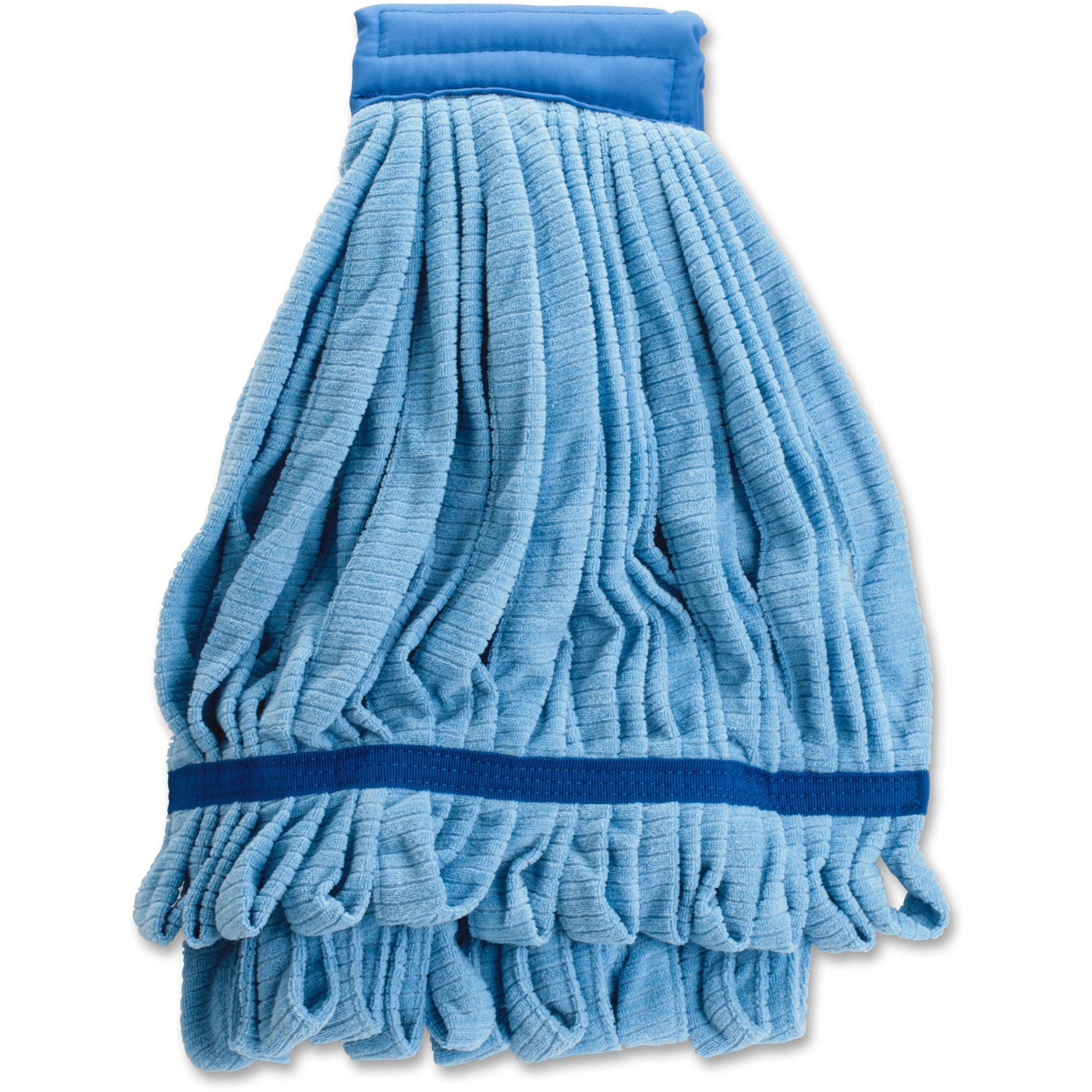 genuine-joe-microfiber-wet-mophead-refill-large-microfiber-blue-1each_gjo47540 - 1