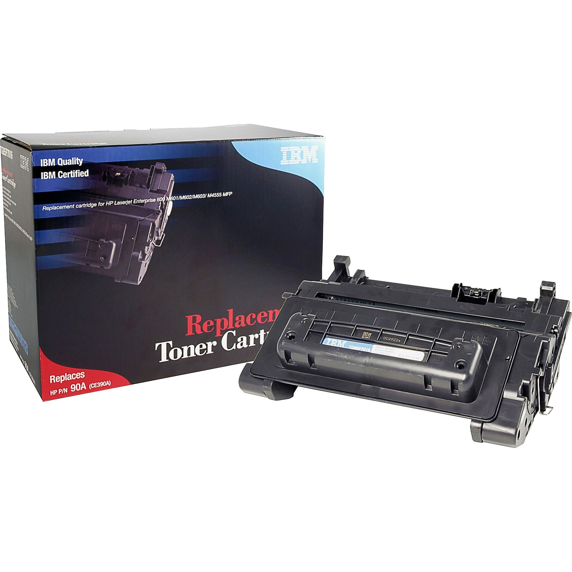IBM Remanufactured Toner Cartridge - Alternative for HP 90A (CE390A) - Laser - 10000 Pages - Black - 1 Each -