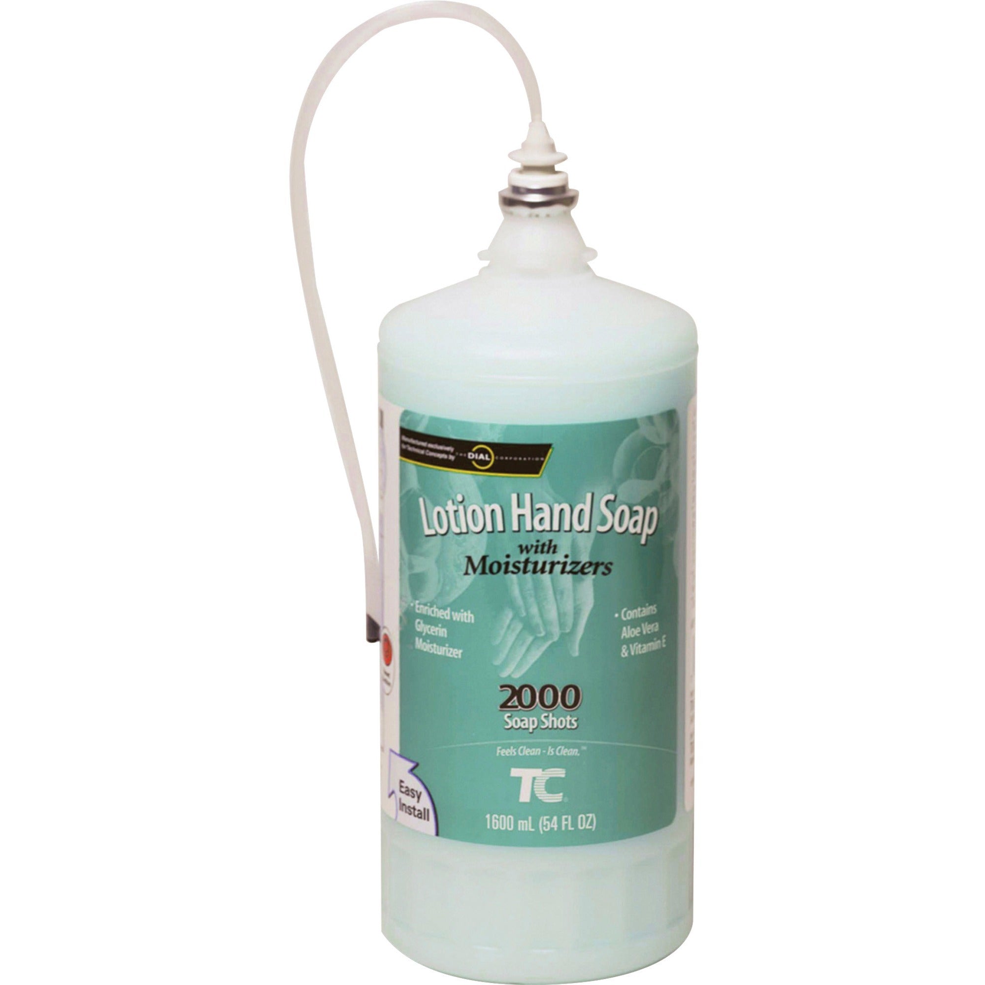 Rubbermaid Commercial Hypoallergenic Hand Soap Refill - Light Passion Flower ScentFor - 54.1 fl oz (1600 mL) - Hand - Moisturizing - White - 4 / Carton