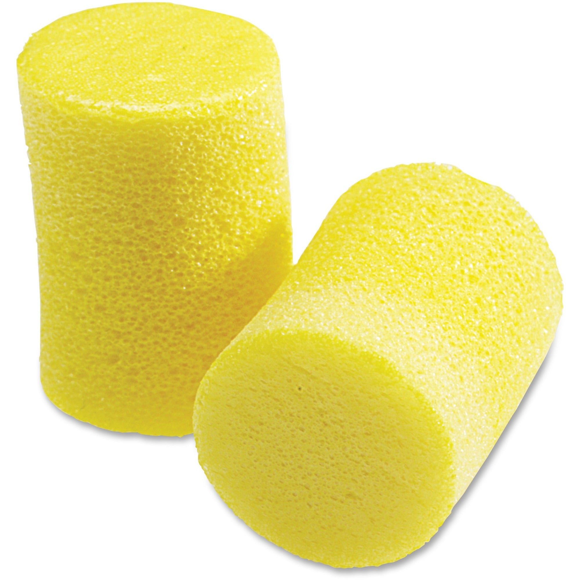 E-A-R Classic Uncorded Earplugs - Noise Protection - Yellow - Comfortable, Disposable, Uncorded, Flame Resistant, Moisture Resistant - 1 / Box -