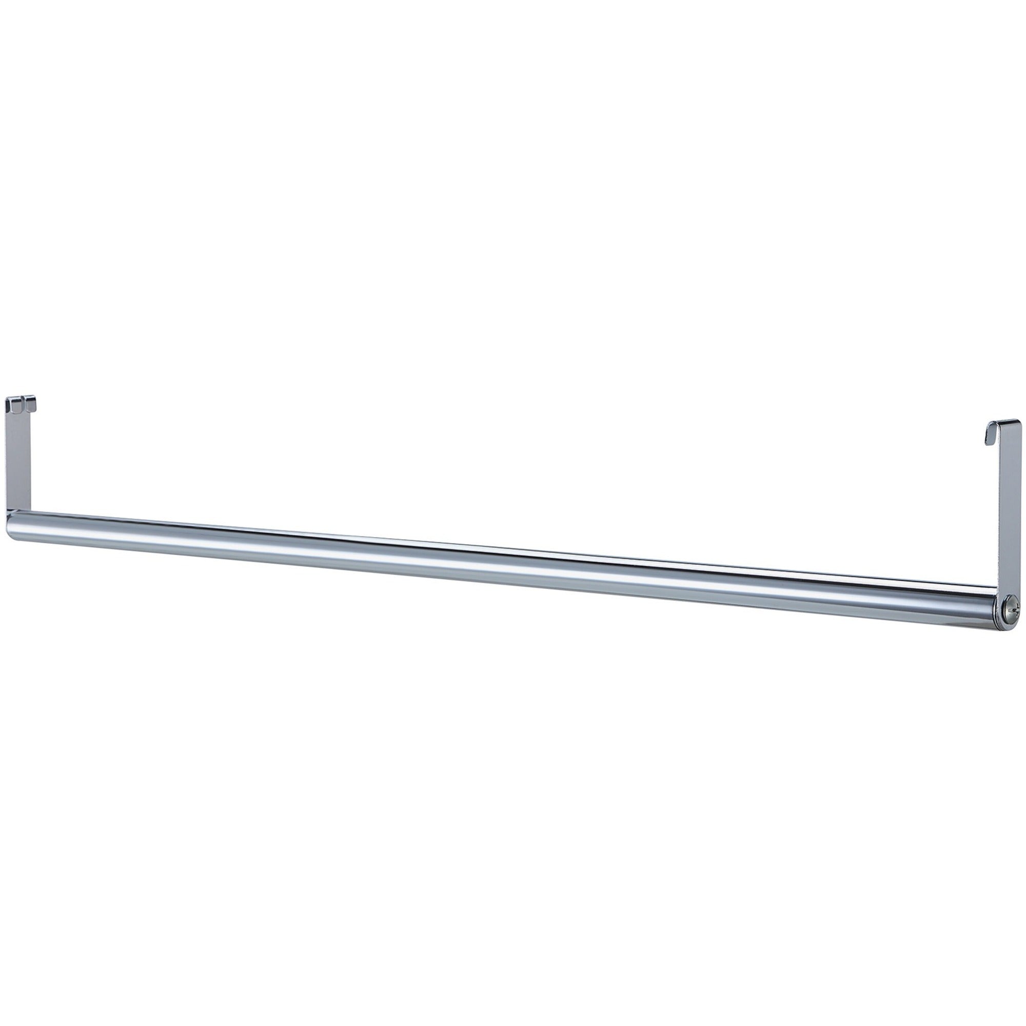 Lorell Industrial Wire Shelving Garment Hanger Bar - 36" Length - for Garment, Coat - 1 Each -