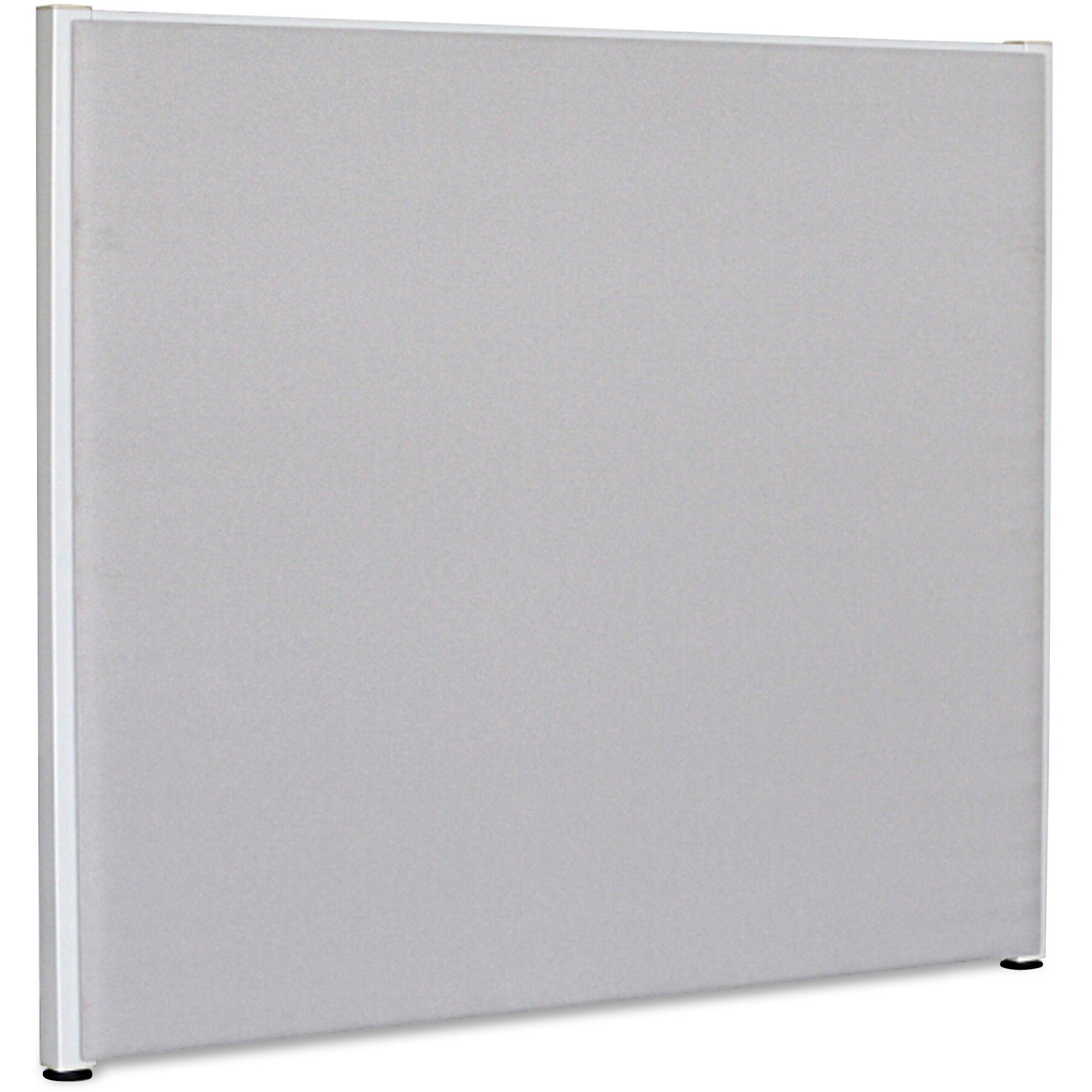 Lorell Panel System Partition Fabric Panel - 72.5" Width x 60" Height - Steel Frame - Gray - 1 Each -