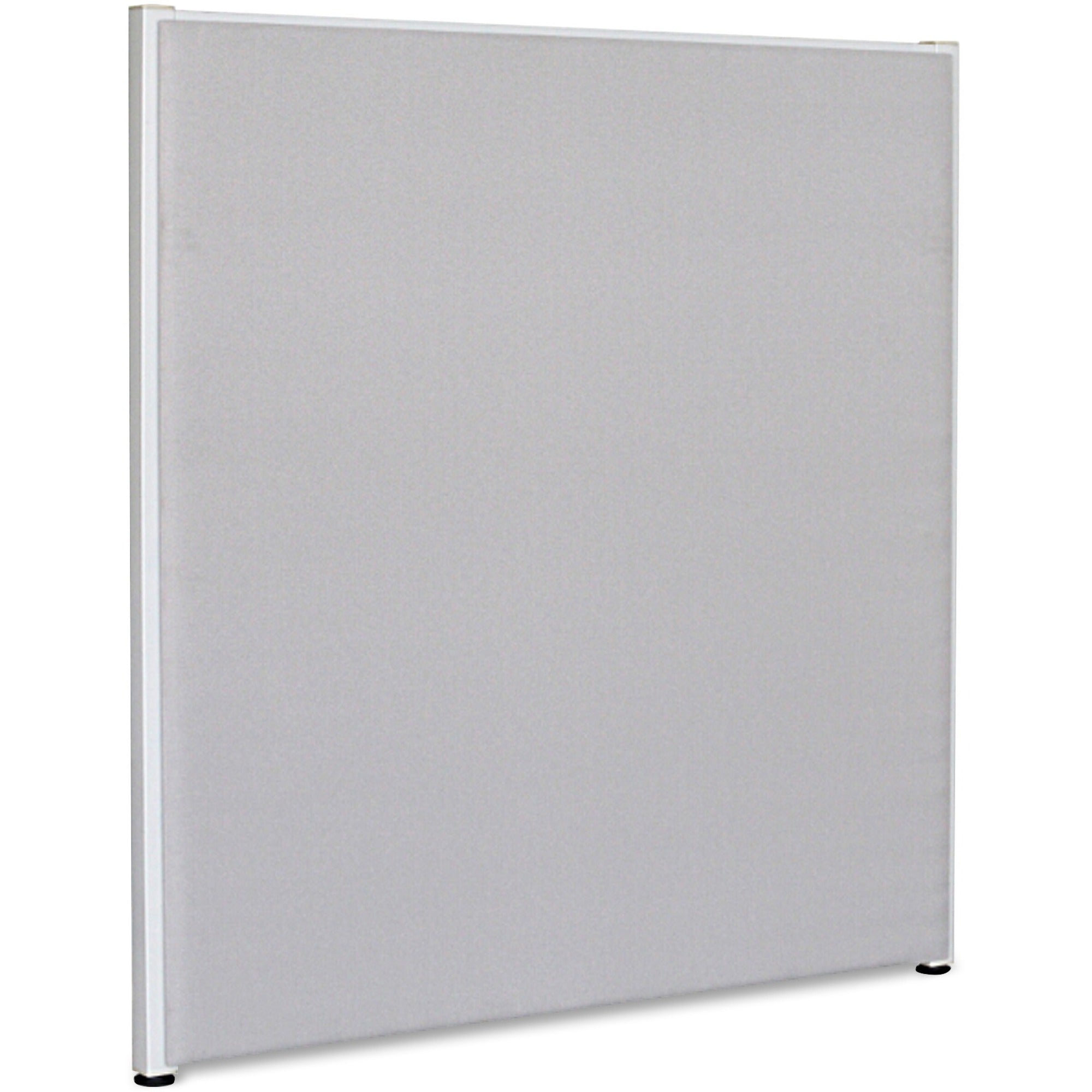 Lorell Panel System Partition Fabric Panel - 48.8" Width x 60" Height - Steel Frame - Gray - 1 Each -